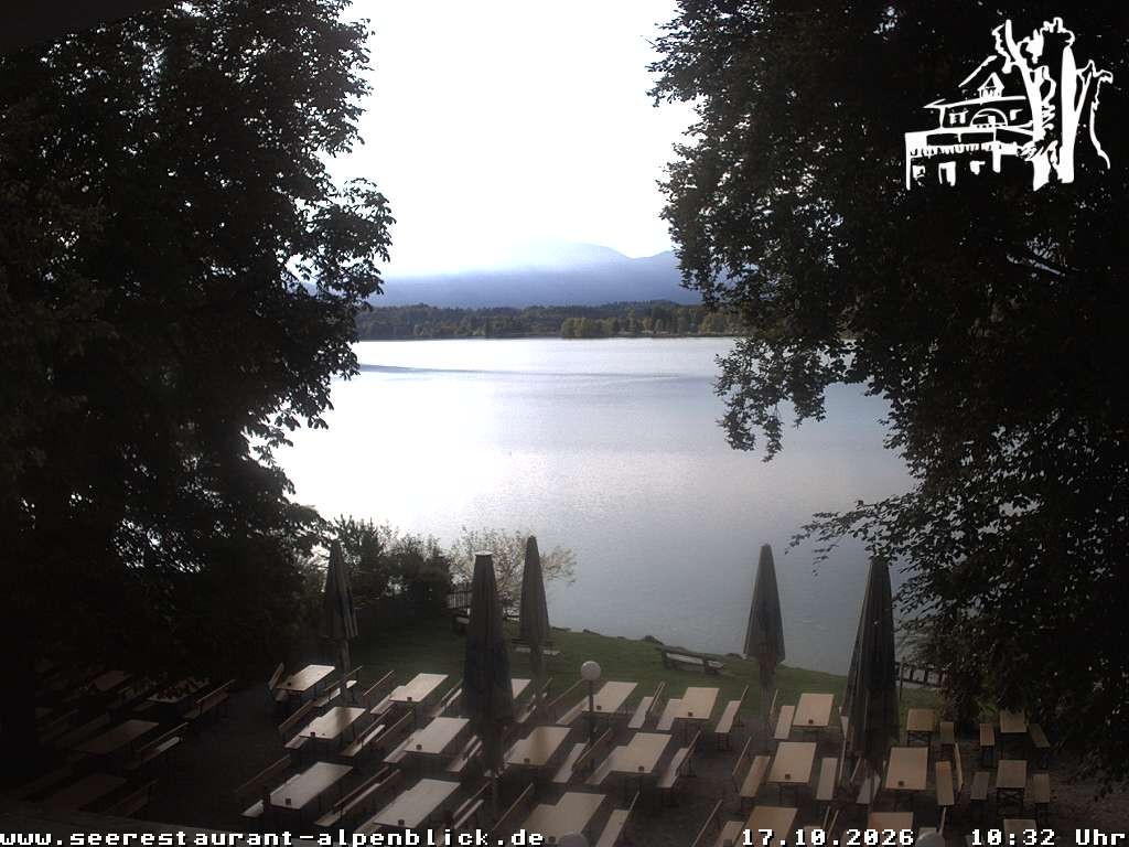 Archiv Foto Webcam Staffelsee - Seerestaurant Alpenblick