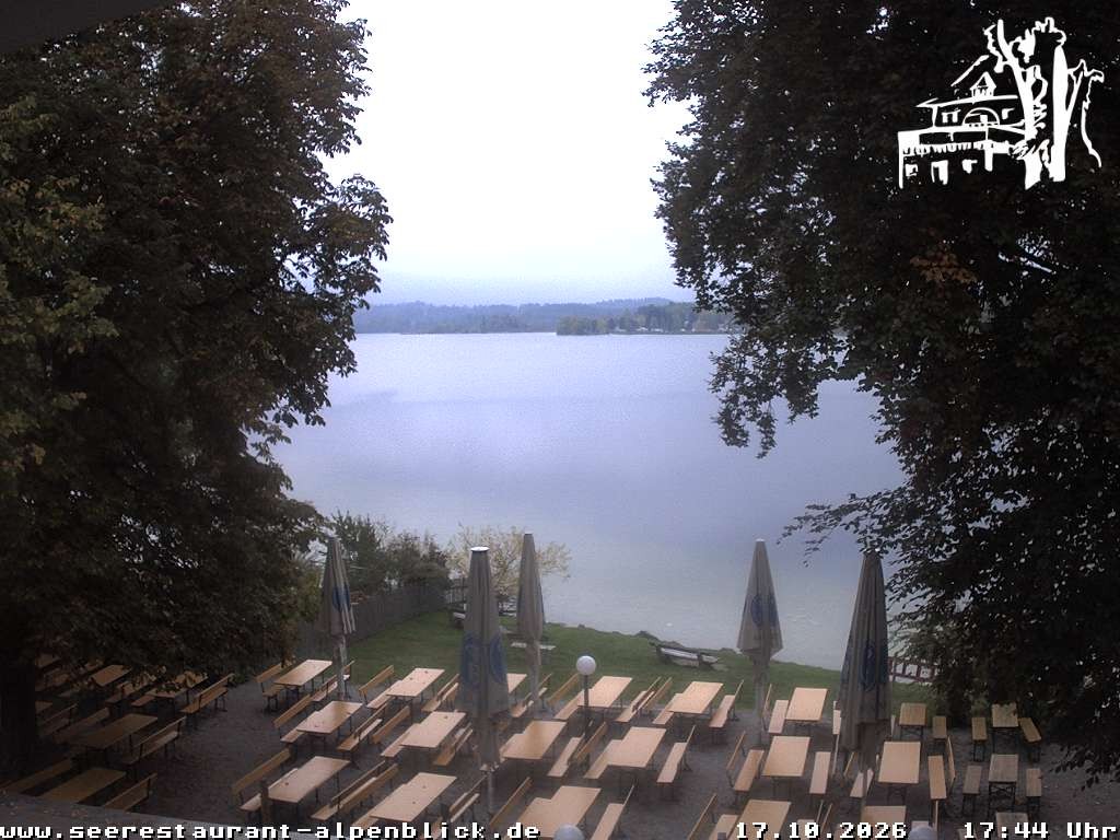 Archiv Foto Webcam Staffelsee - Seerestaurant Alpenblick