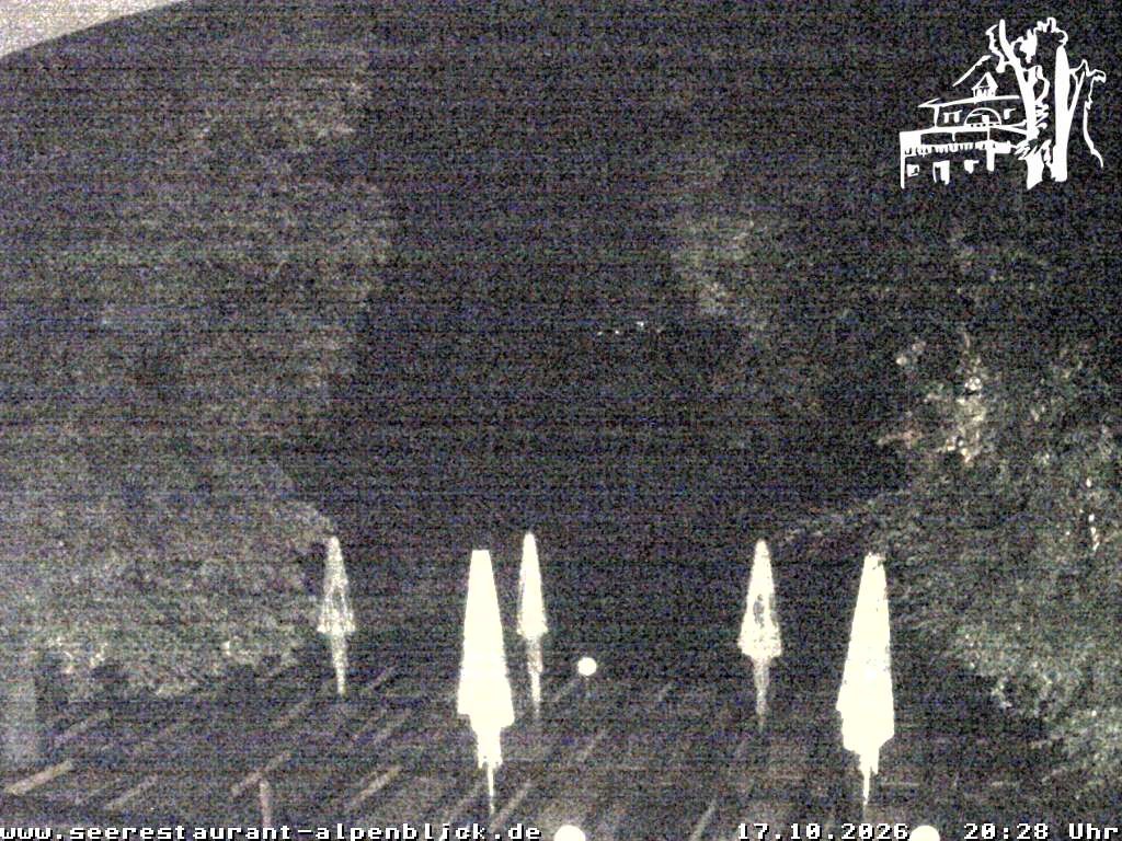 Archiv Foto Webcam Staffelsee - Seerestaurant Alpenblick