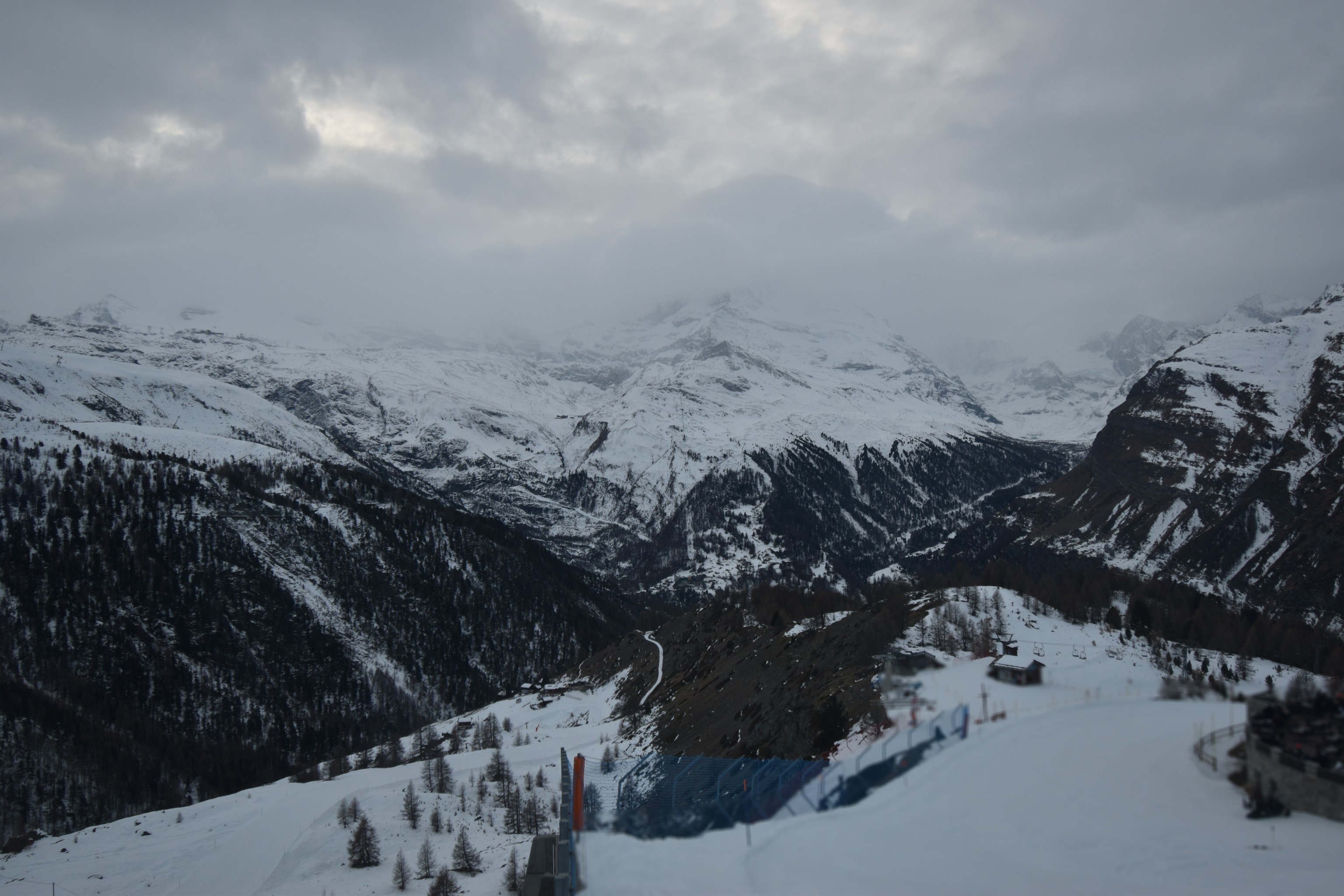 Archiv Foto Webcam Zermatt - Sunnega