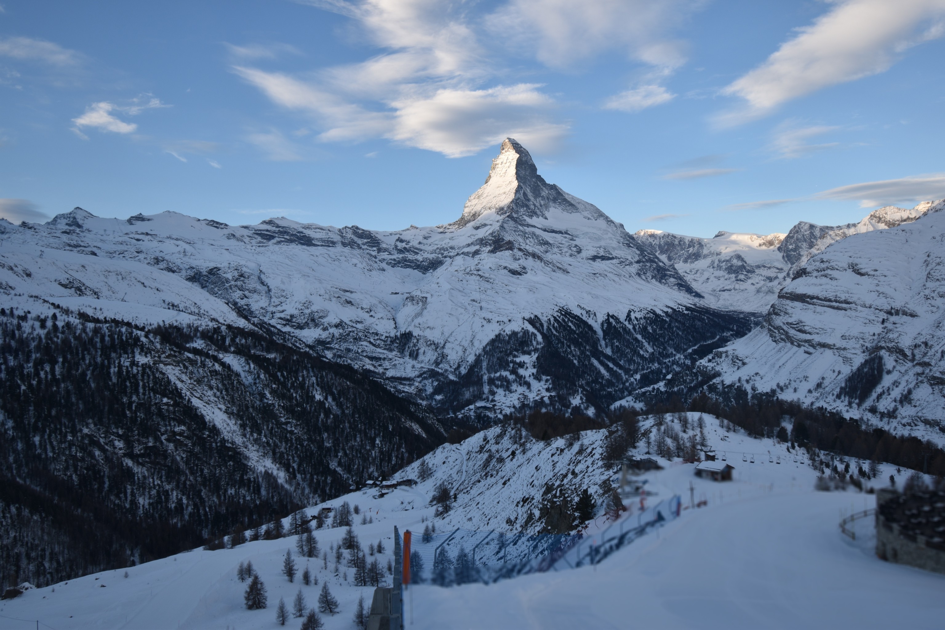 Archiv Foto Webcam Zermatt - Sunnega