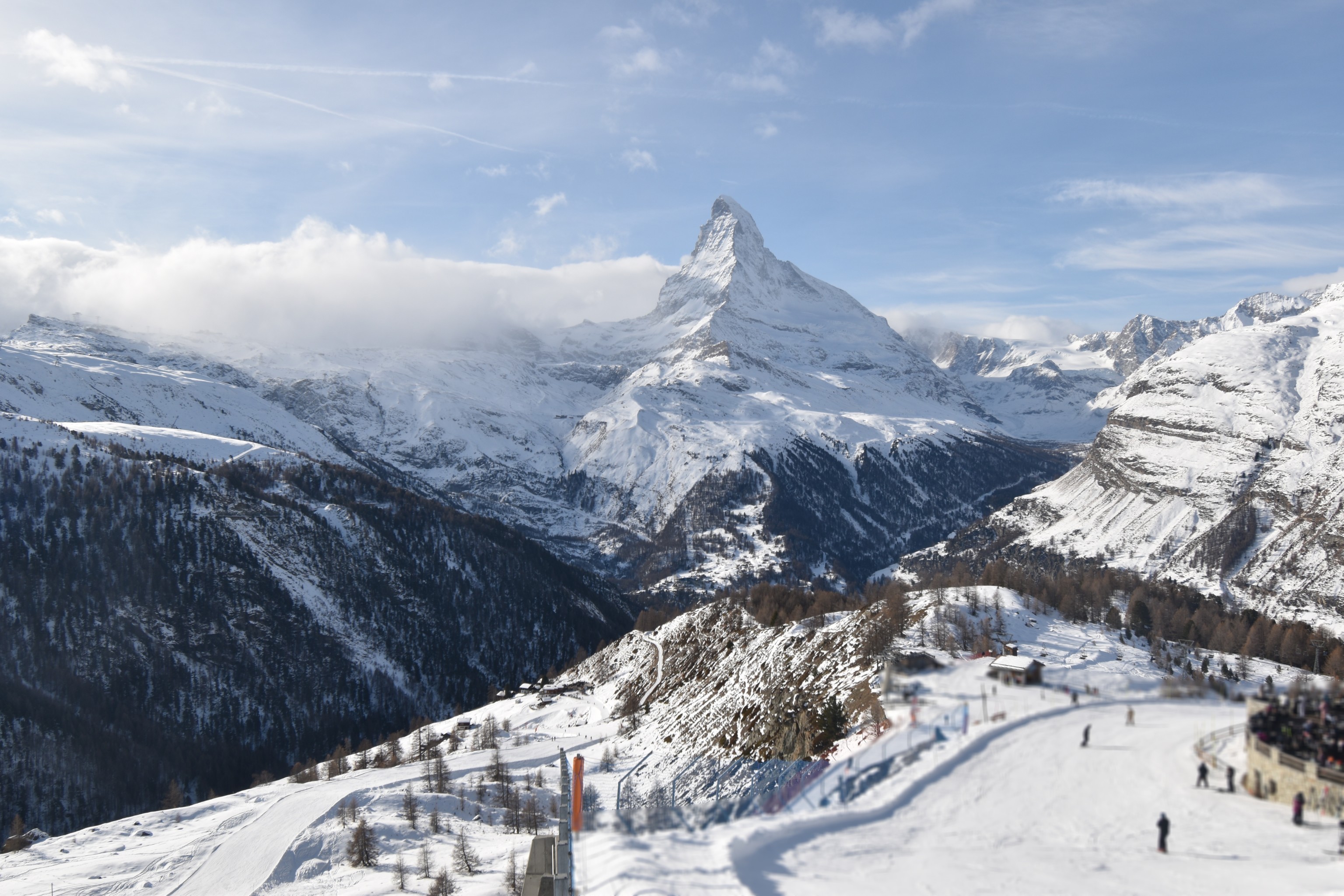 Archiv Foto Webcam Zermatt - Sunnega