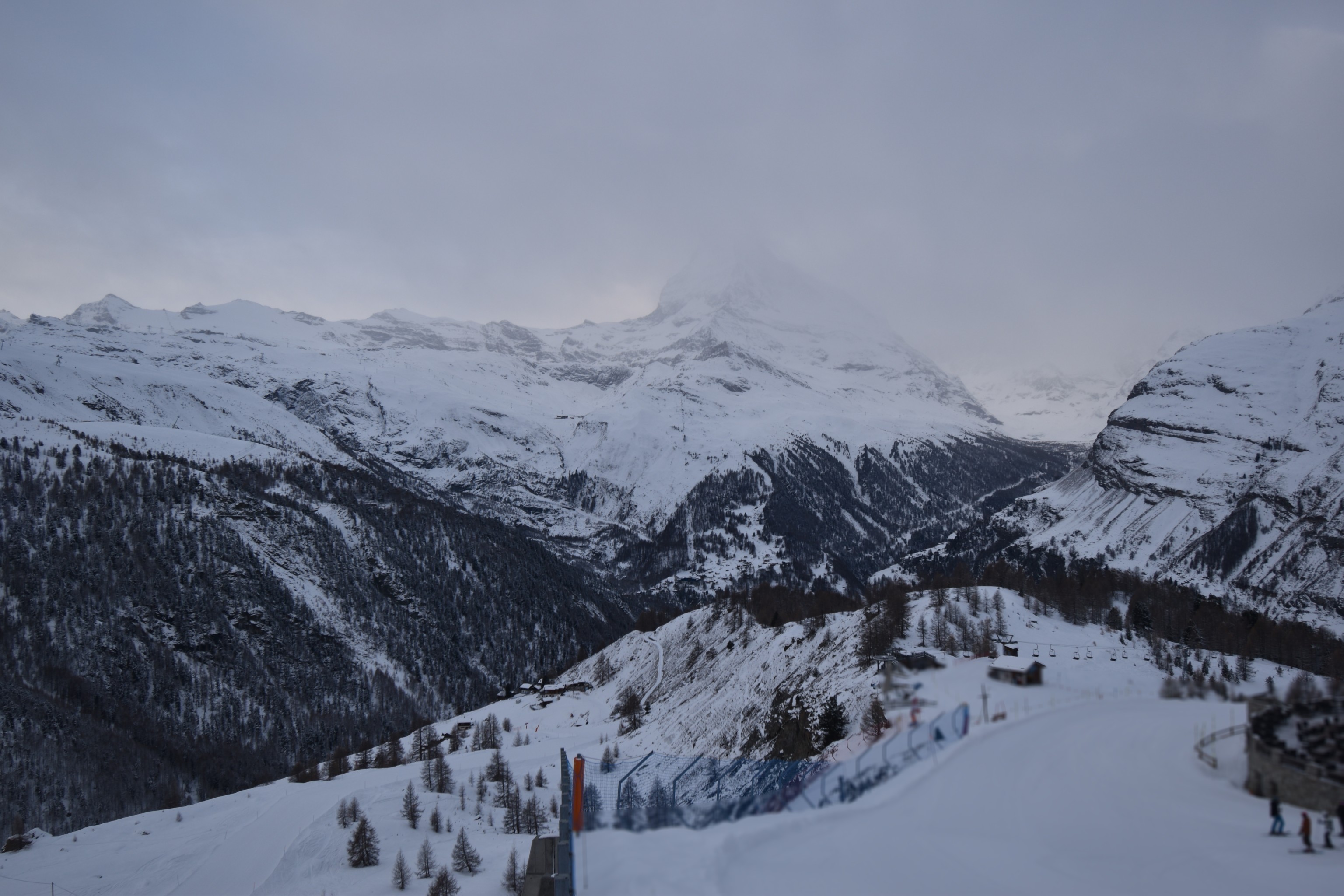 Archiv Foto Webcam Zermatt - Sunnega