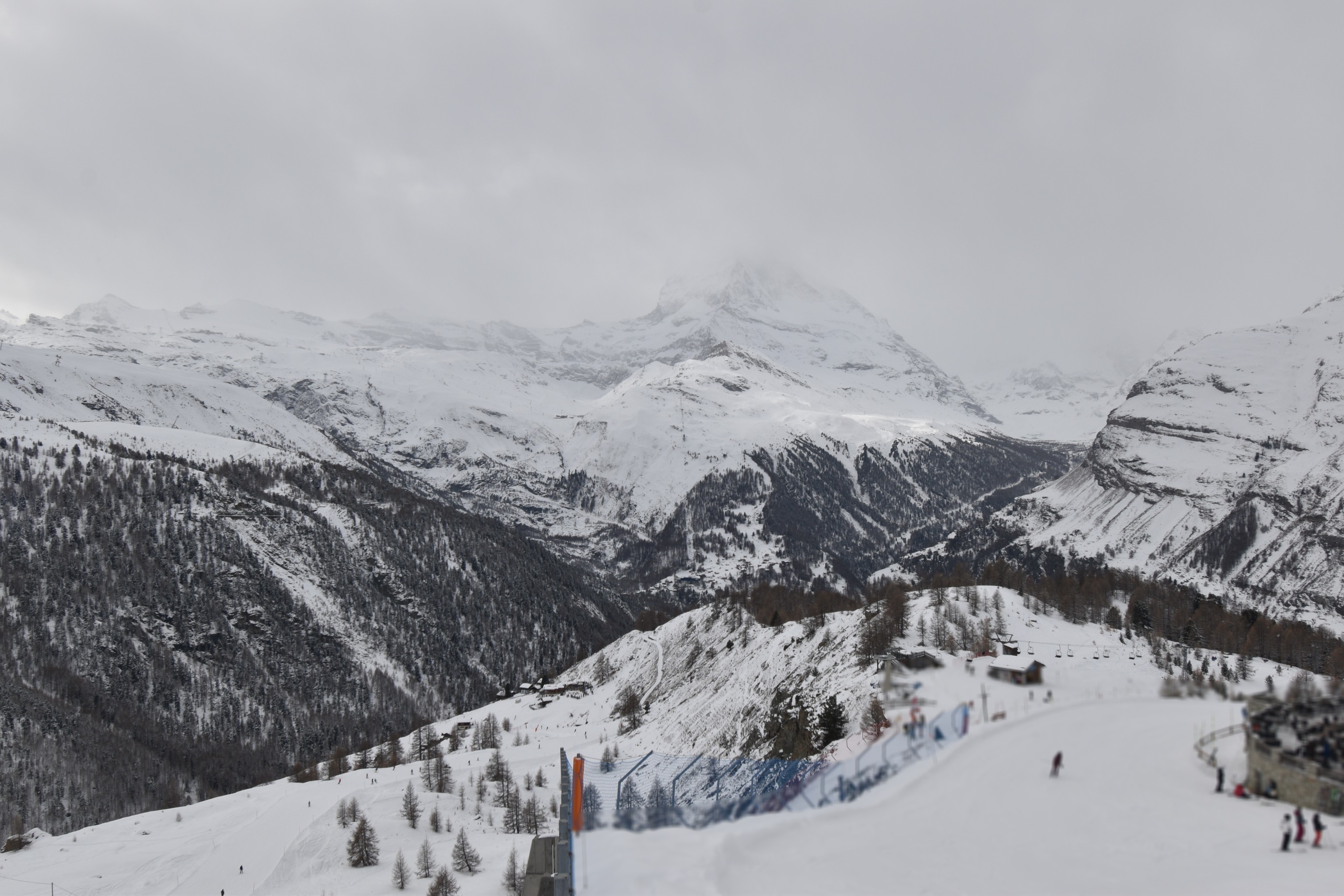 Archiv Foto Webcam Zermatt - Sunnega