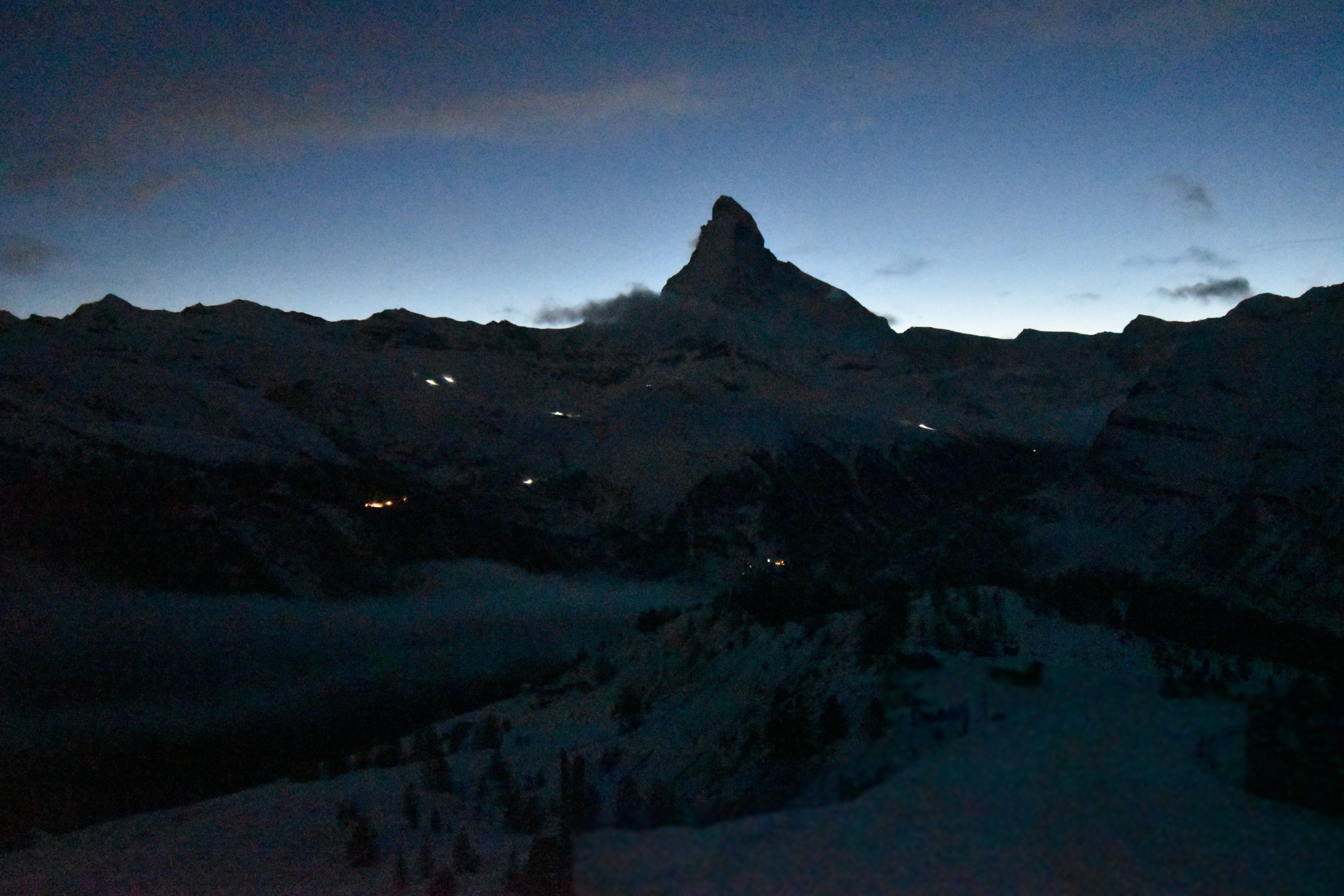 Archiv Foto Webcam Zermatt - Sunnega