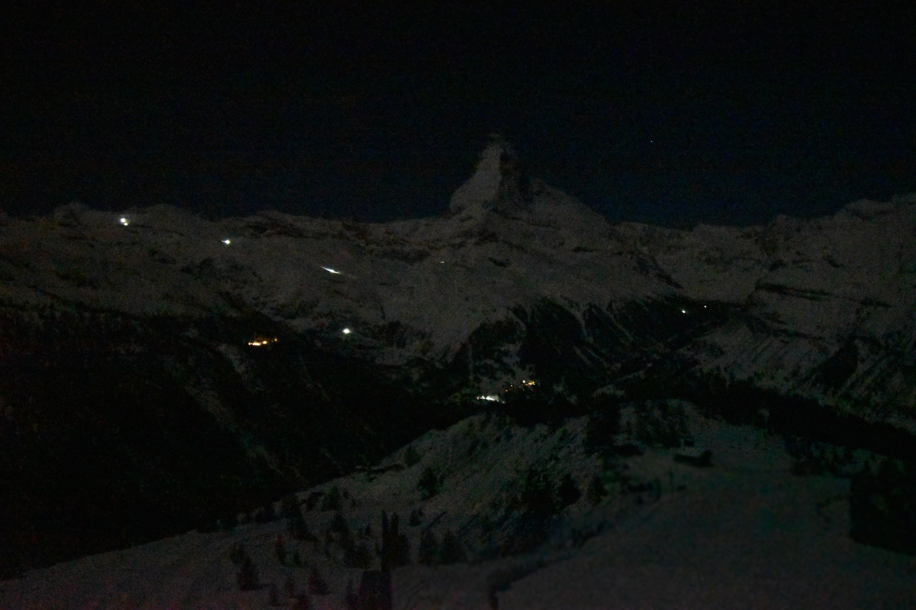 Archiv Foto Webcam Zermatt - Sunnega