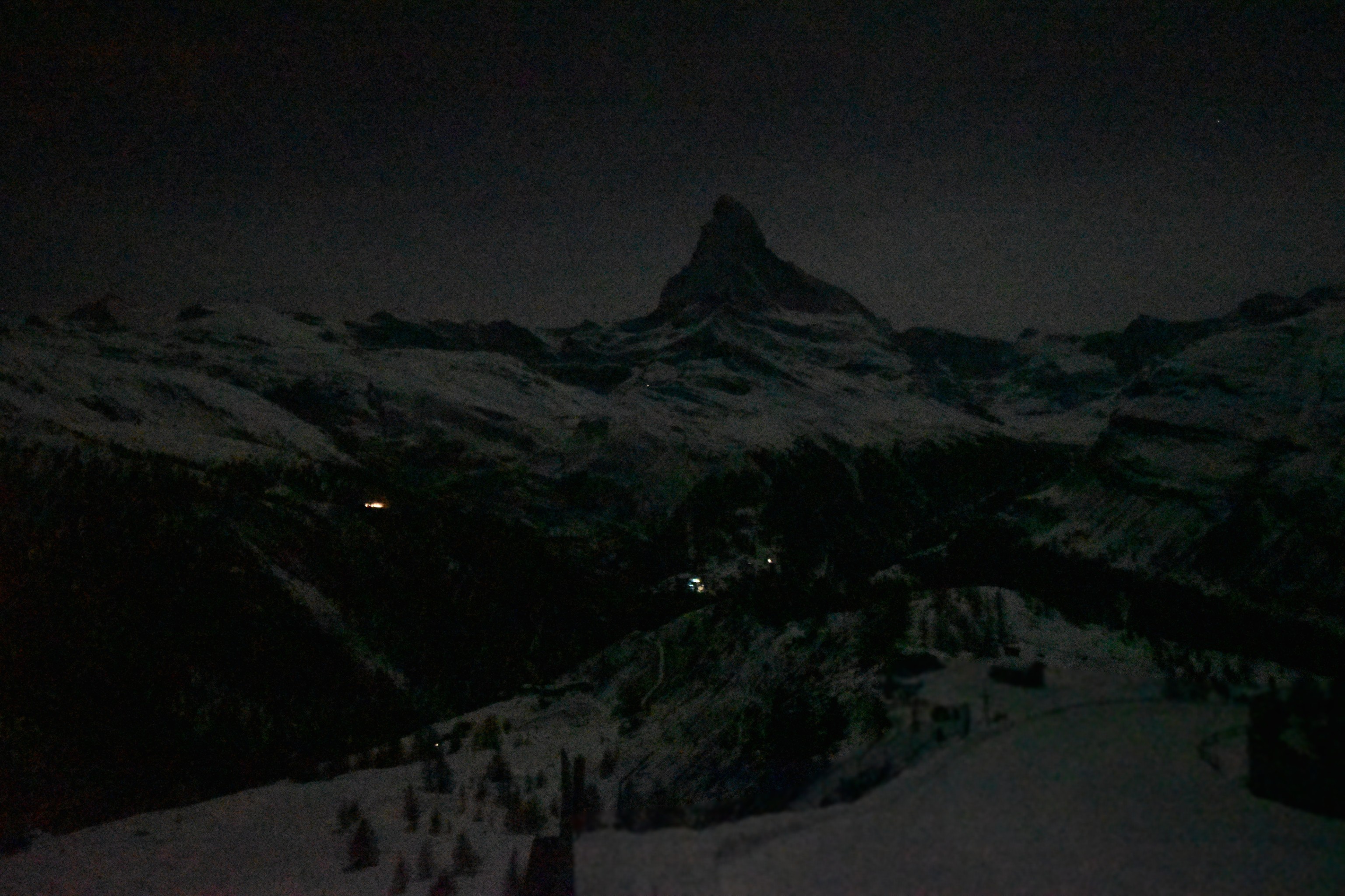 Archiv Foto Webcam Zermatt - Sunnega