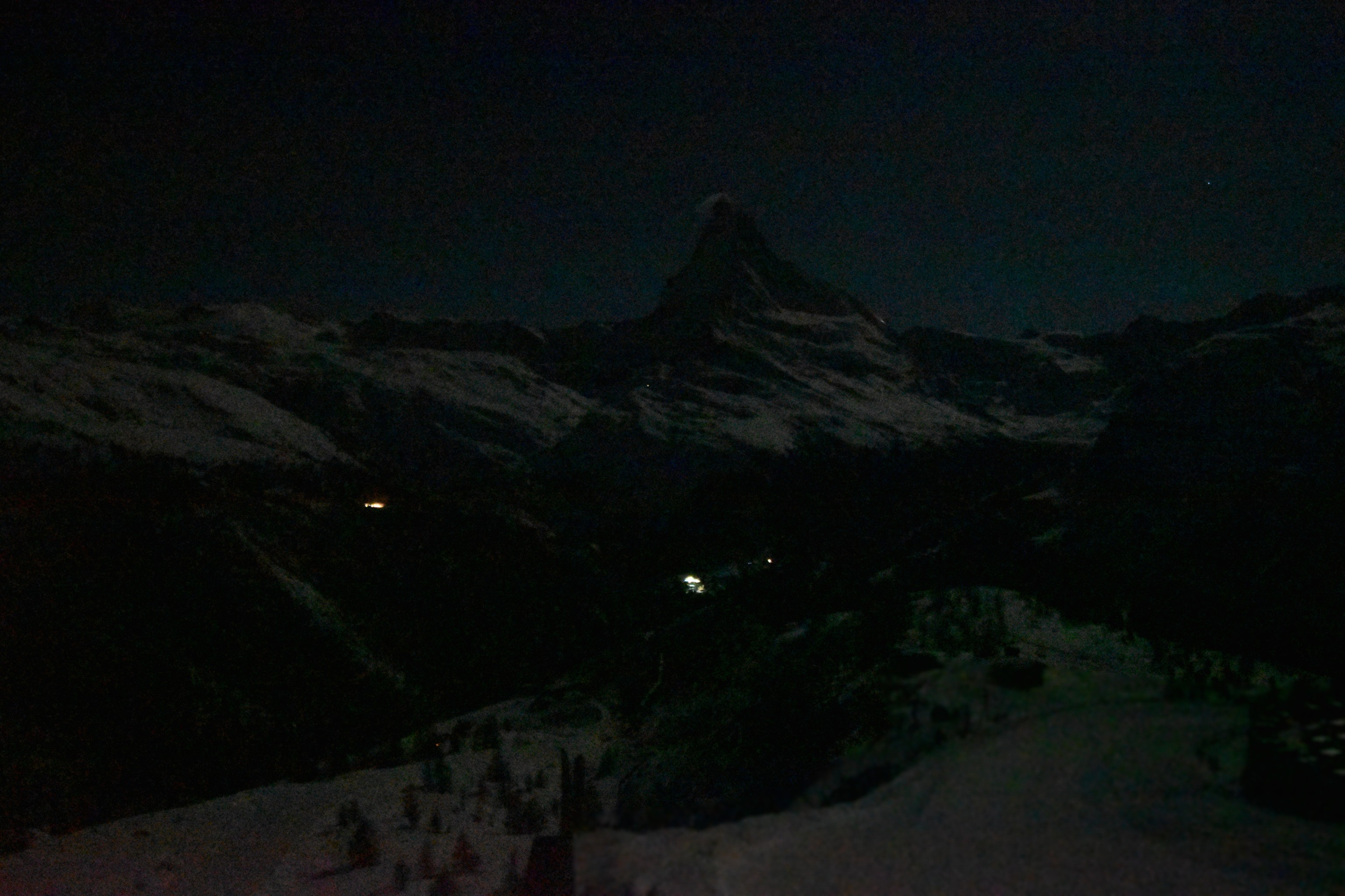 Archiv Foto Webcam Zermatt - Sunnega