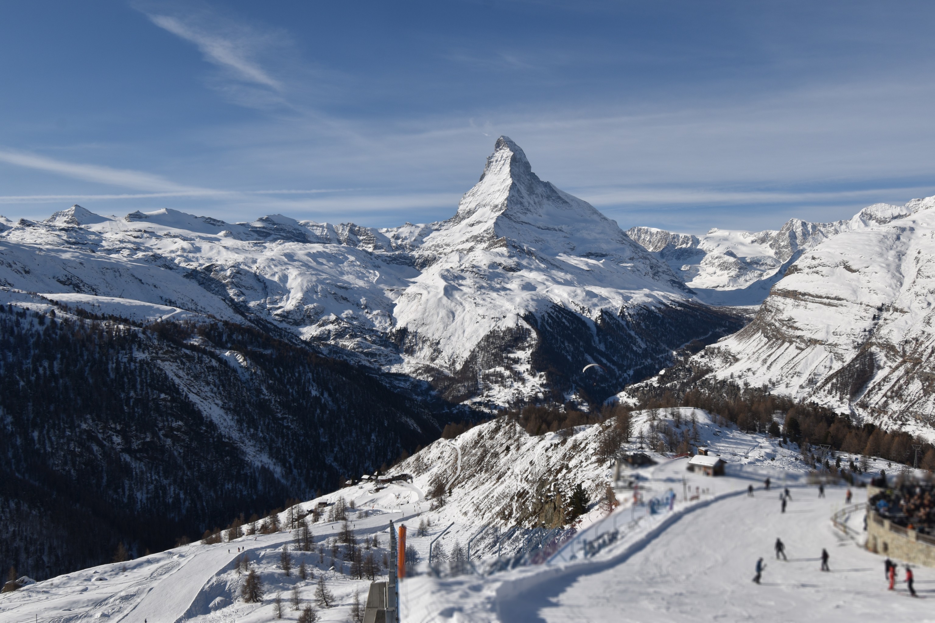 Archiv Foto Webcam Zermatt - Sunnega