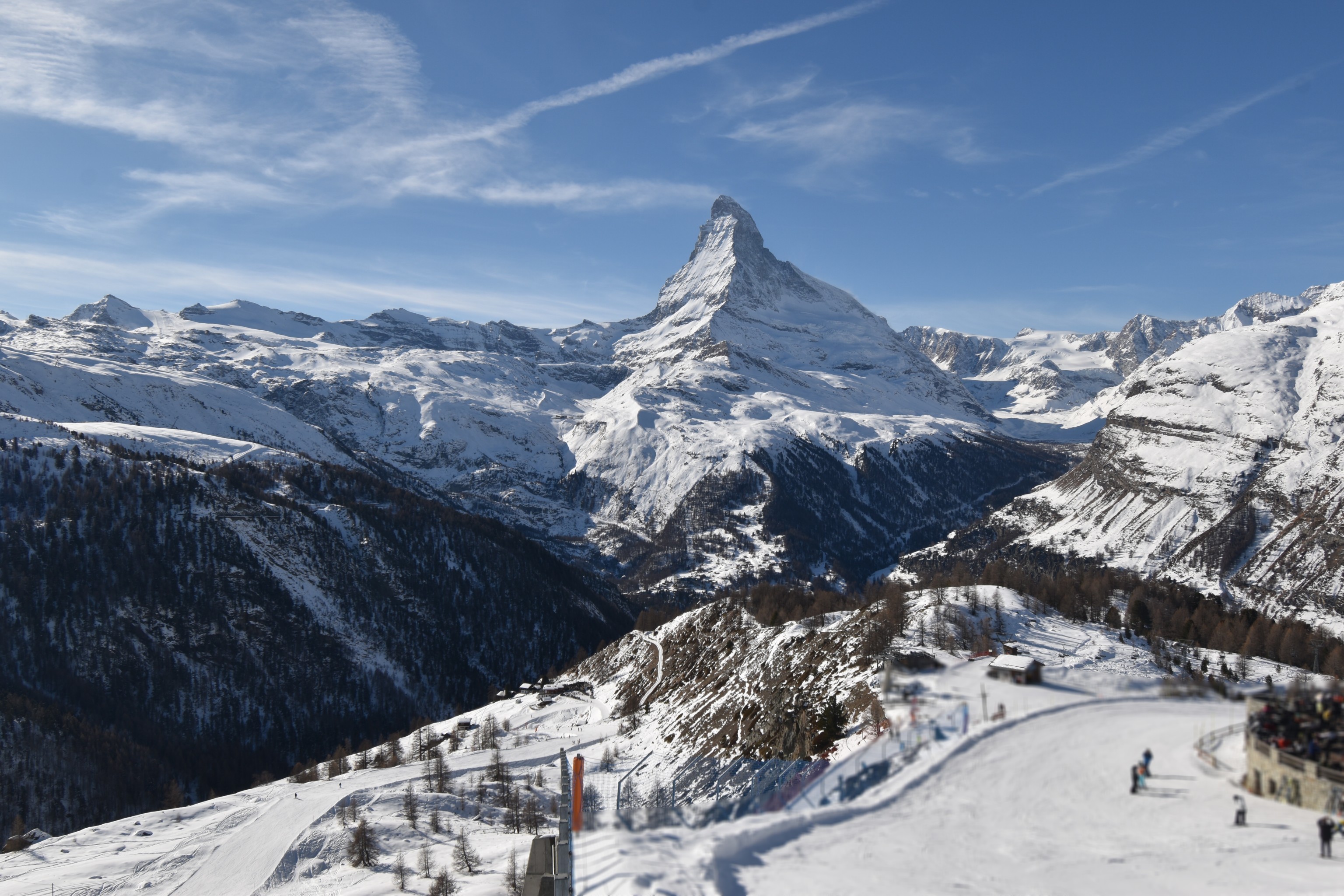 Archiv Foto Webcam Zermatt - Sunnega