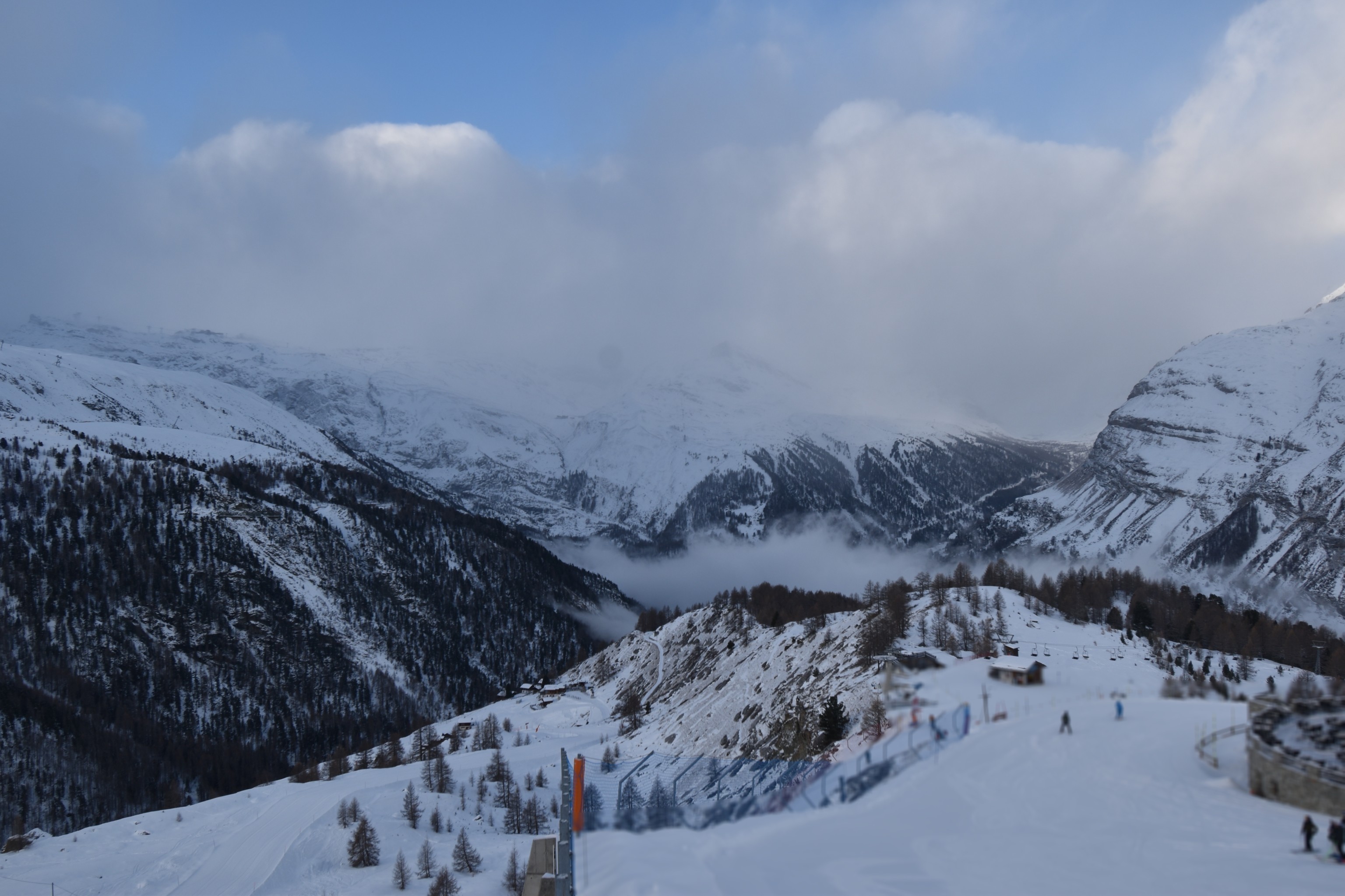 Archiv Foto Webcam Zermatt - Sunnega