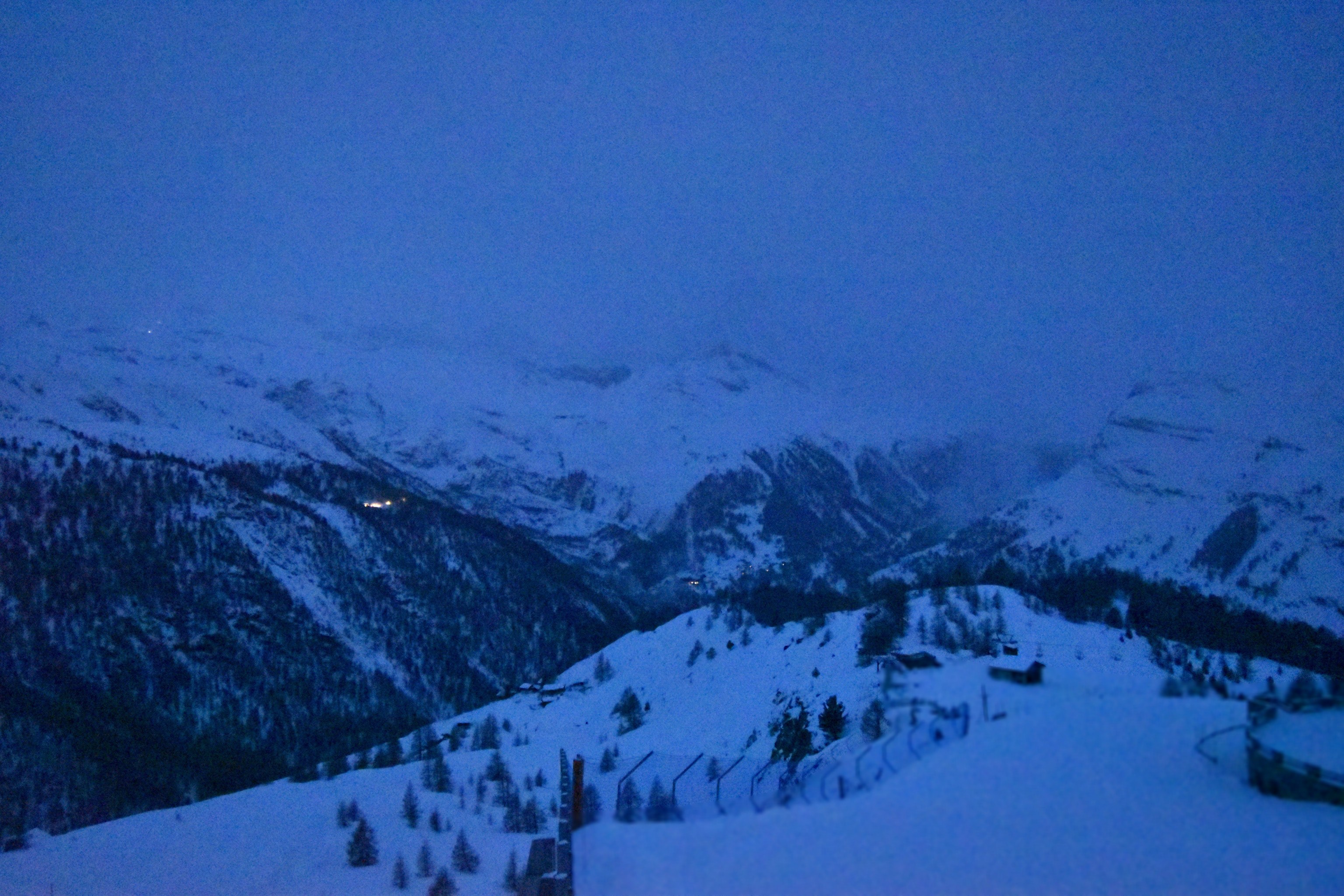 Archiv Foto Webcam Zermatt - Sunnega