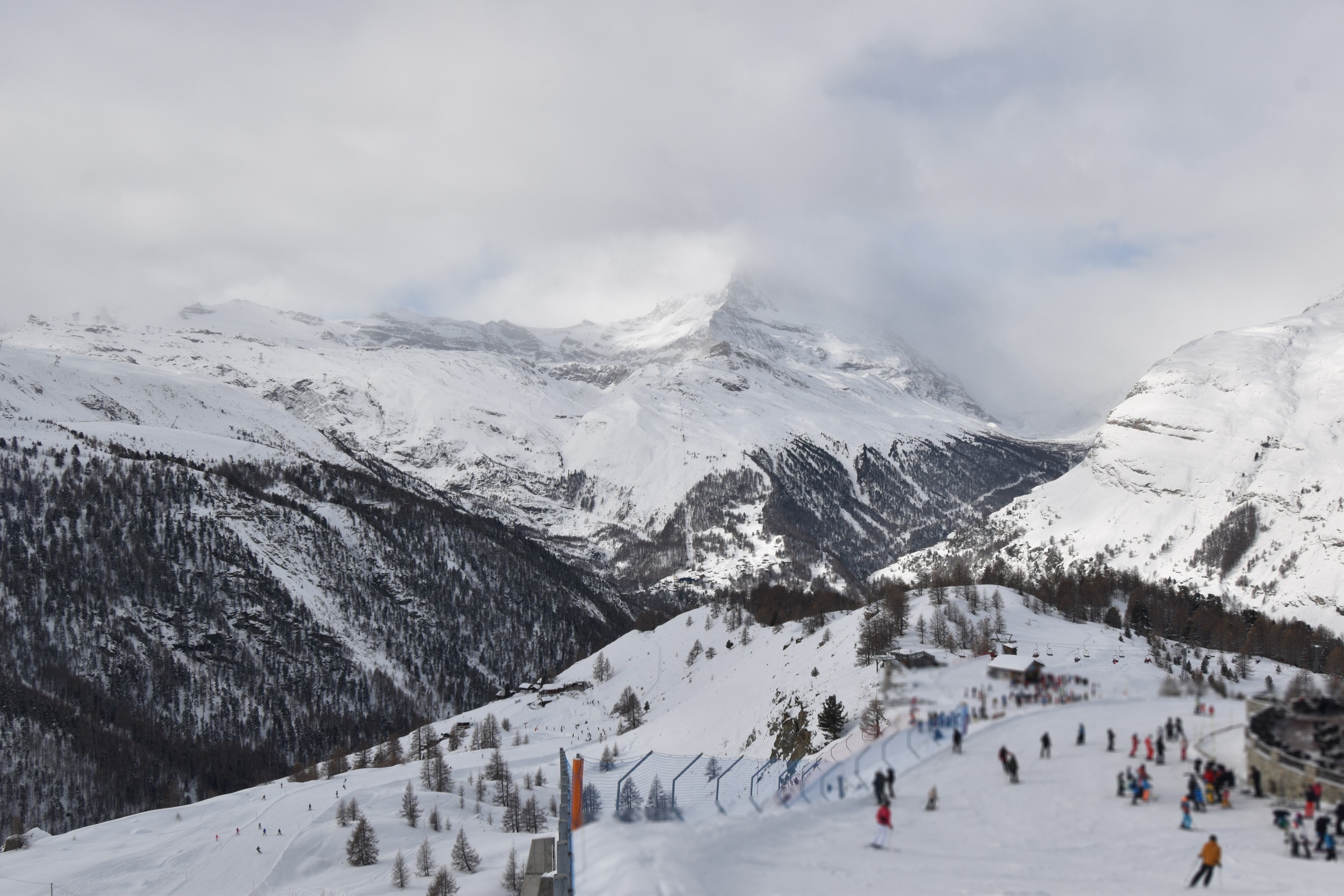 Archiv Foto Webcam Zermatt - Sunnega