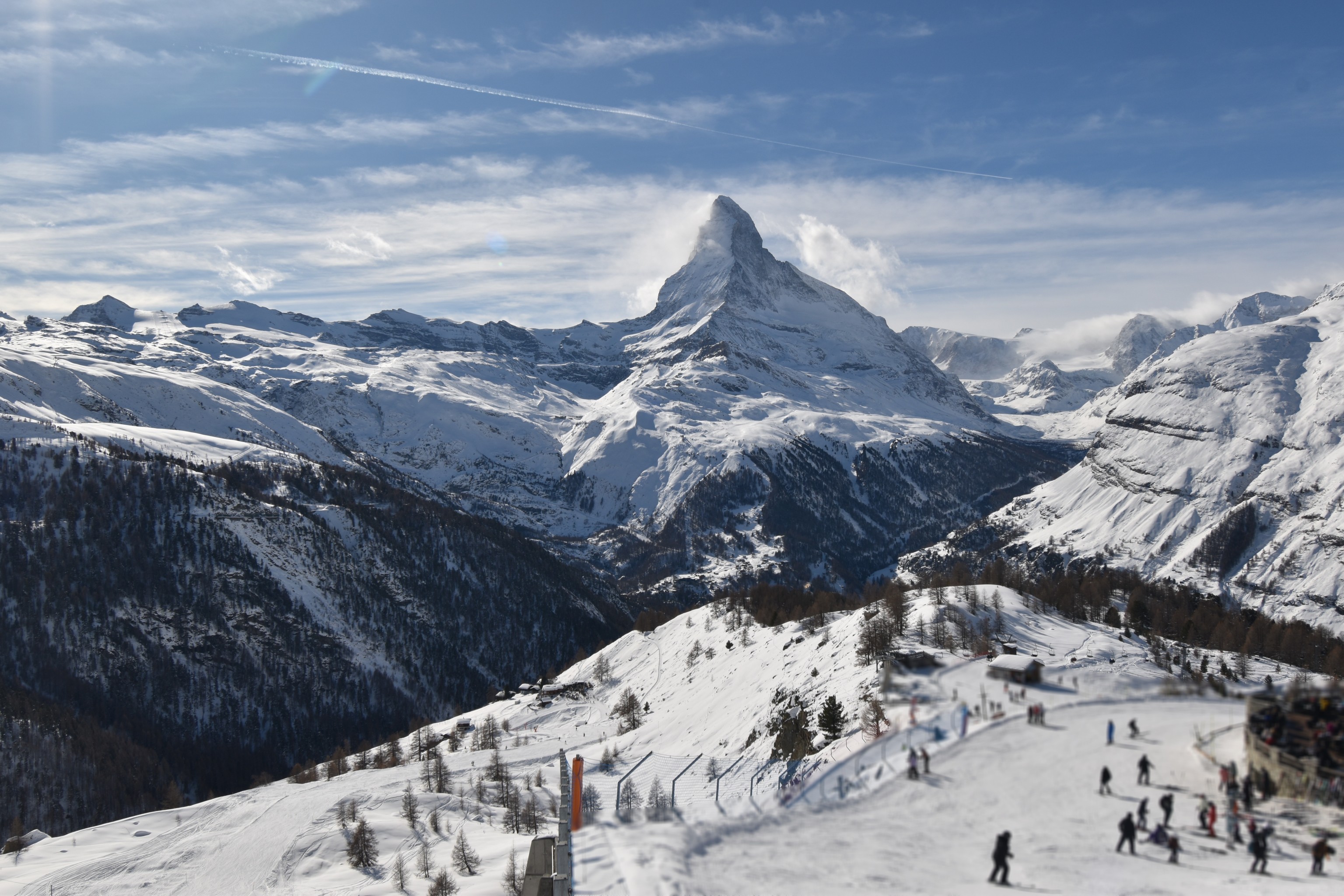 Archiv Foto Webcam Zermatt - Sunnega