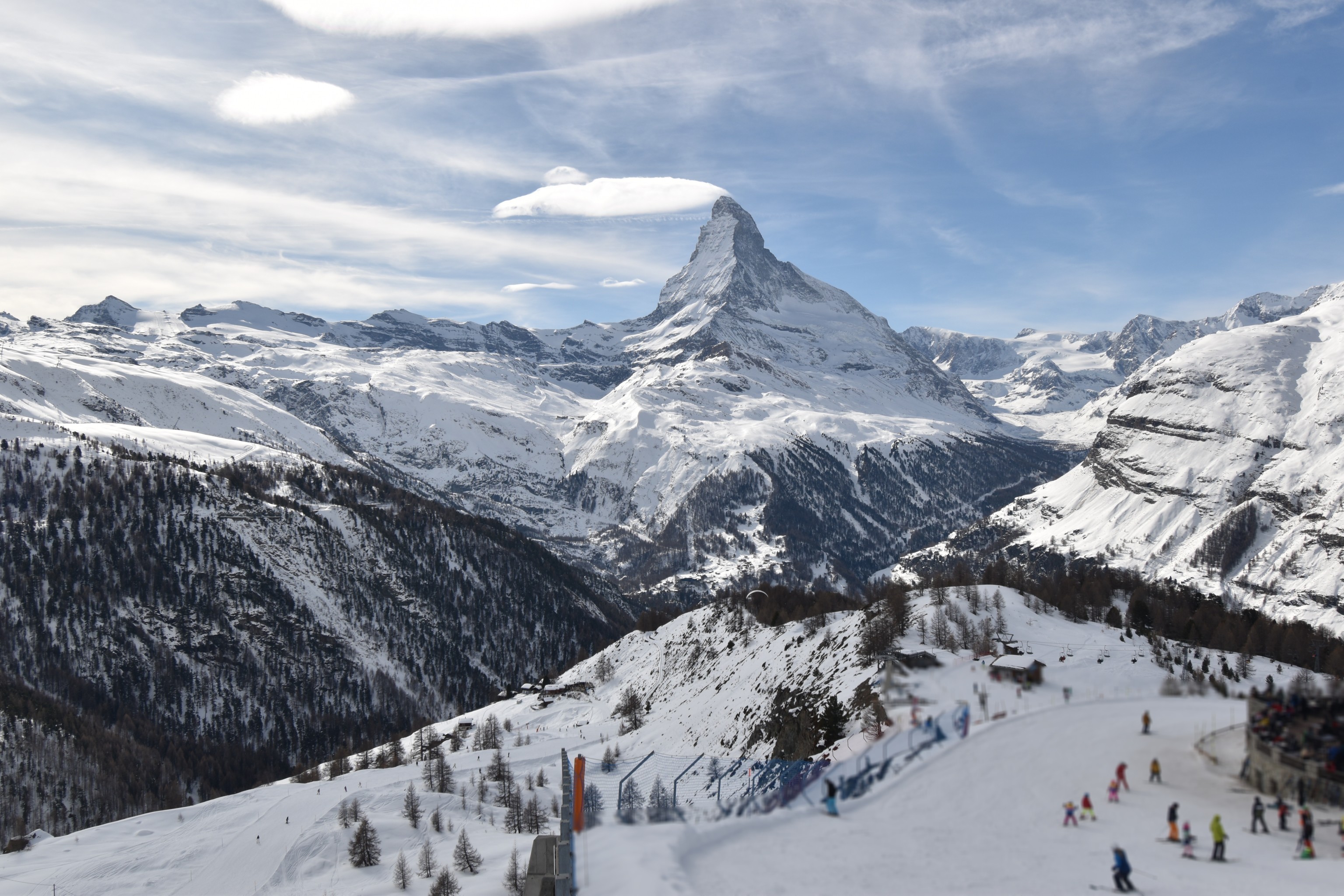 Archiv Foto Webcam Zermatt - Sunnega