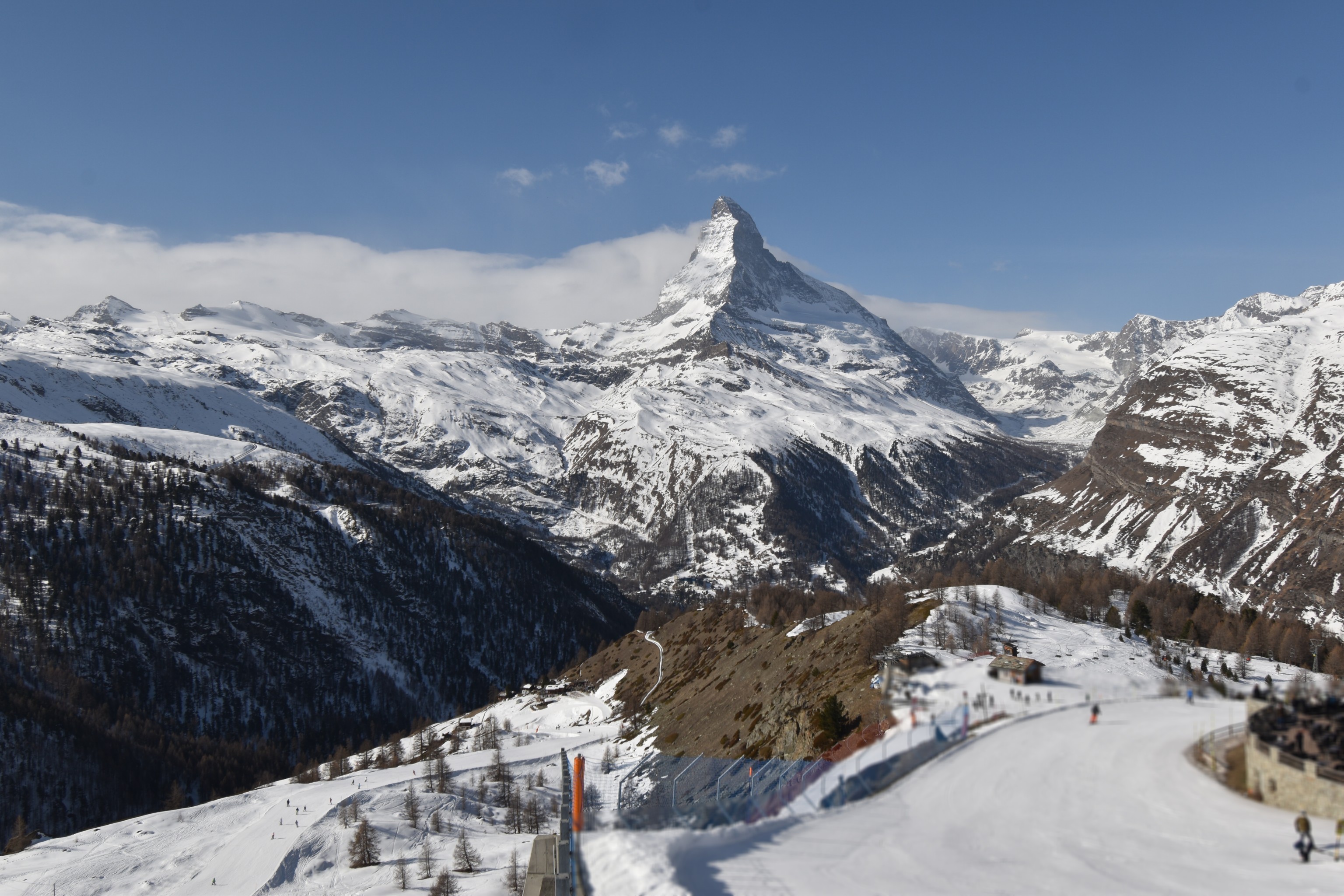 Archiv Foto Webcam Zermatt - Sunnega