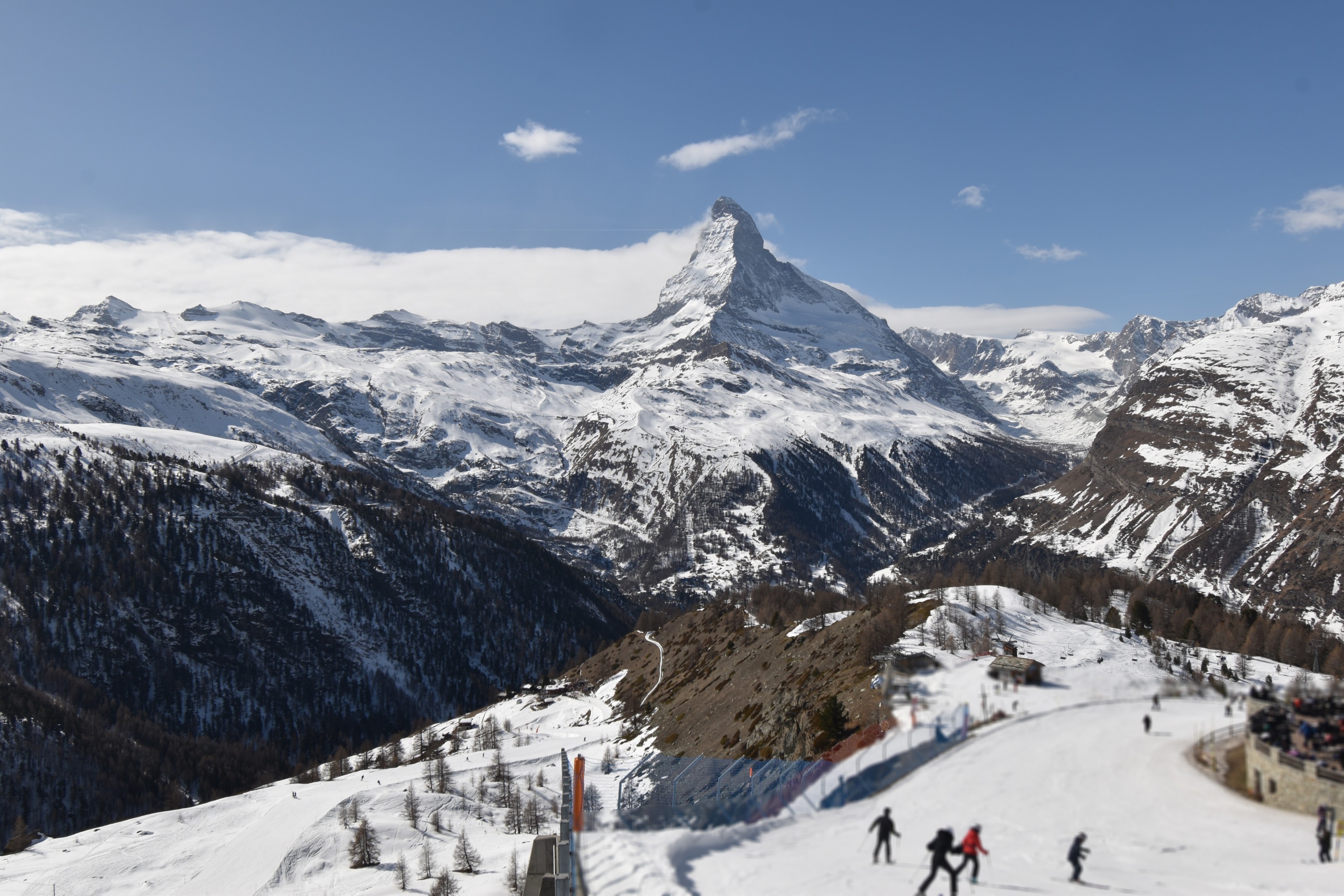 Archiv Foto Webcam Zermatt - Sunnega