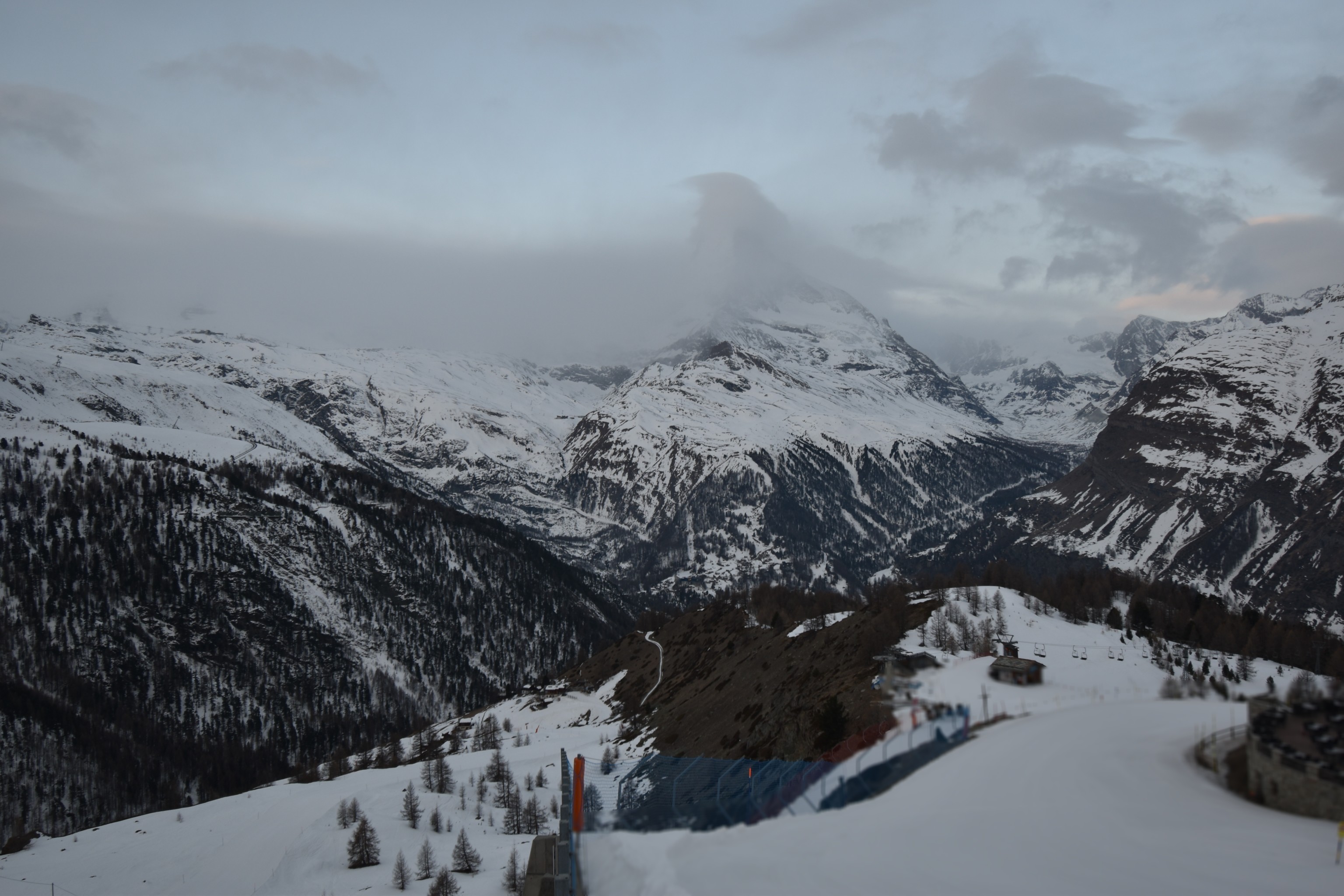 Archiv Foto Webcam Zermatt - Sunnega