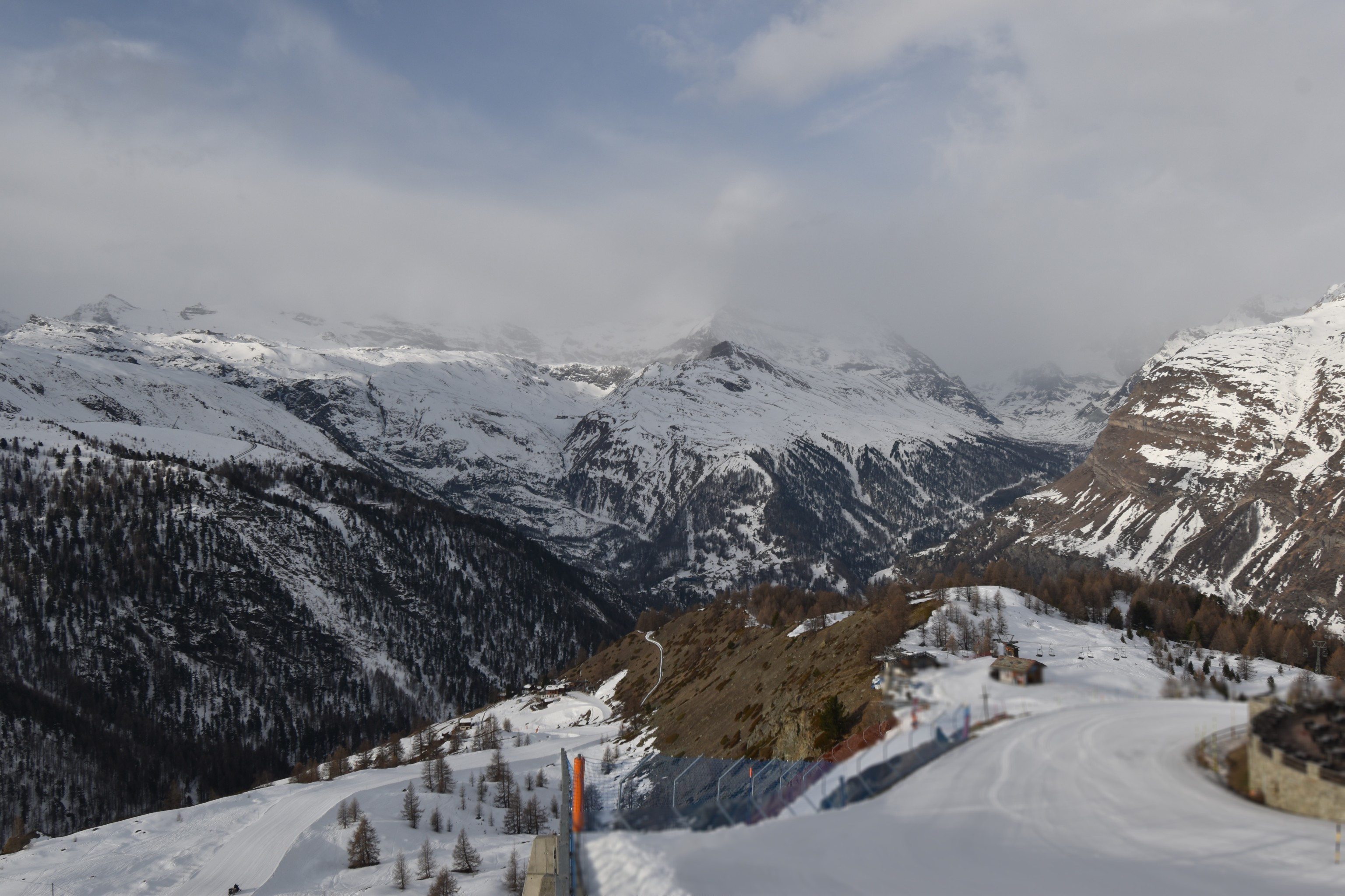 Archiv Foto Webcam Zermatt - Sunnega