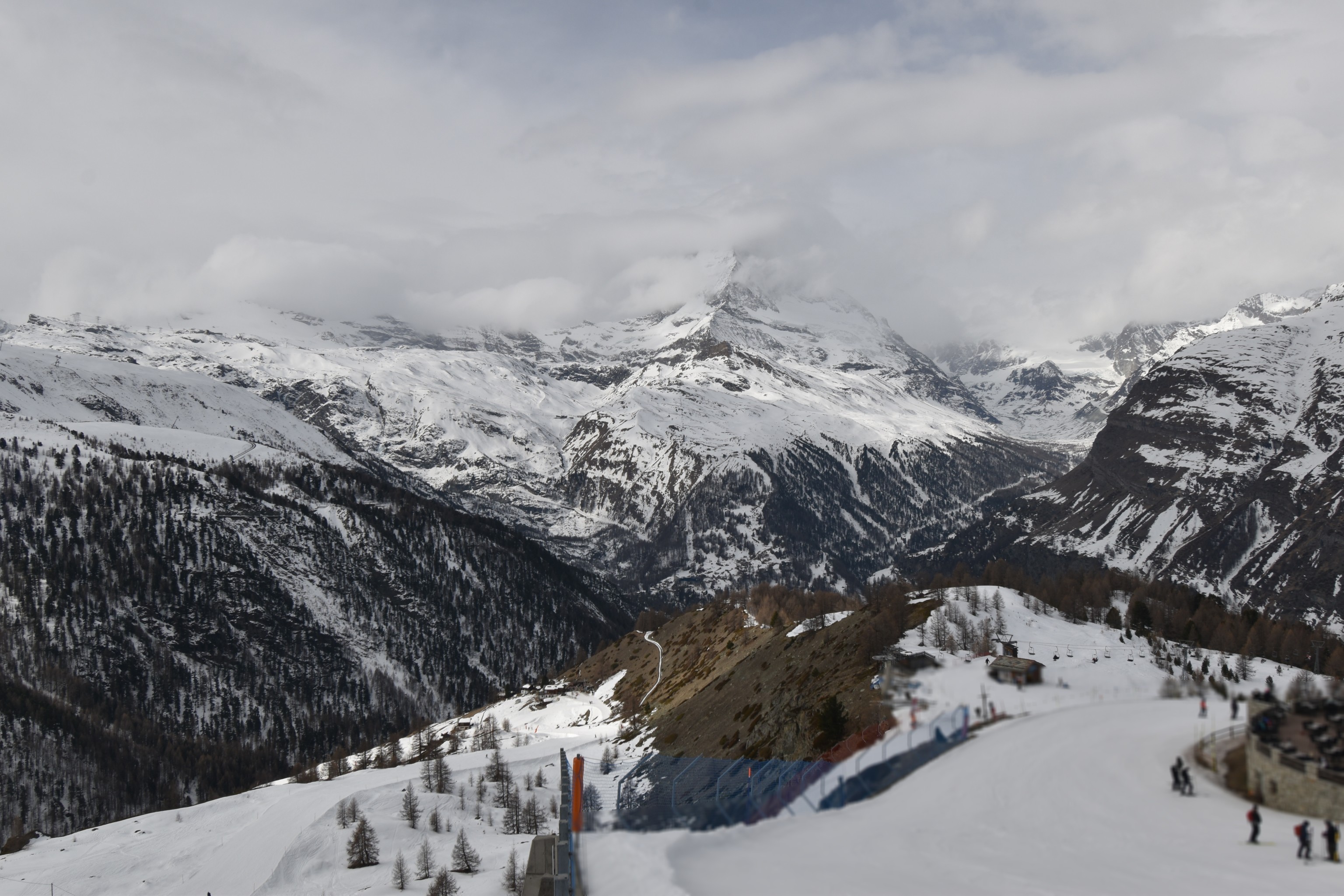 Archiv Foto Webcam Zermatt - Sunnega