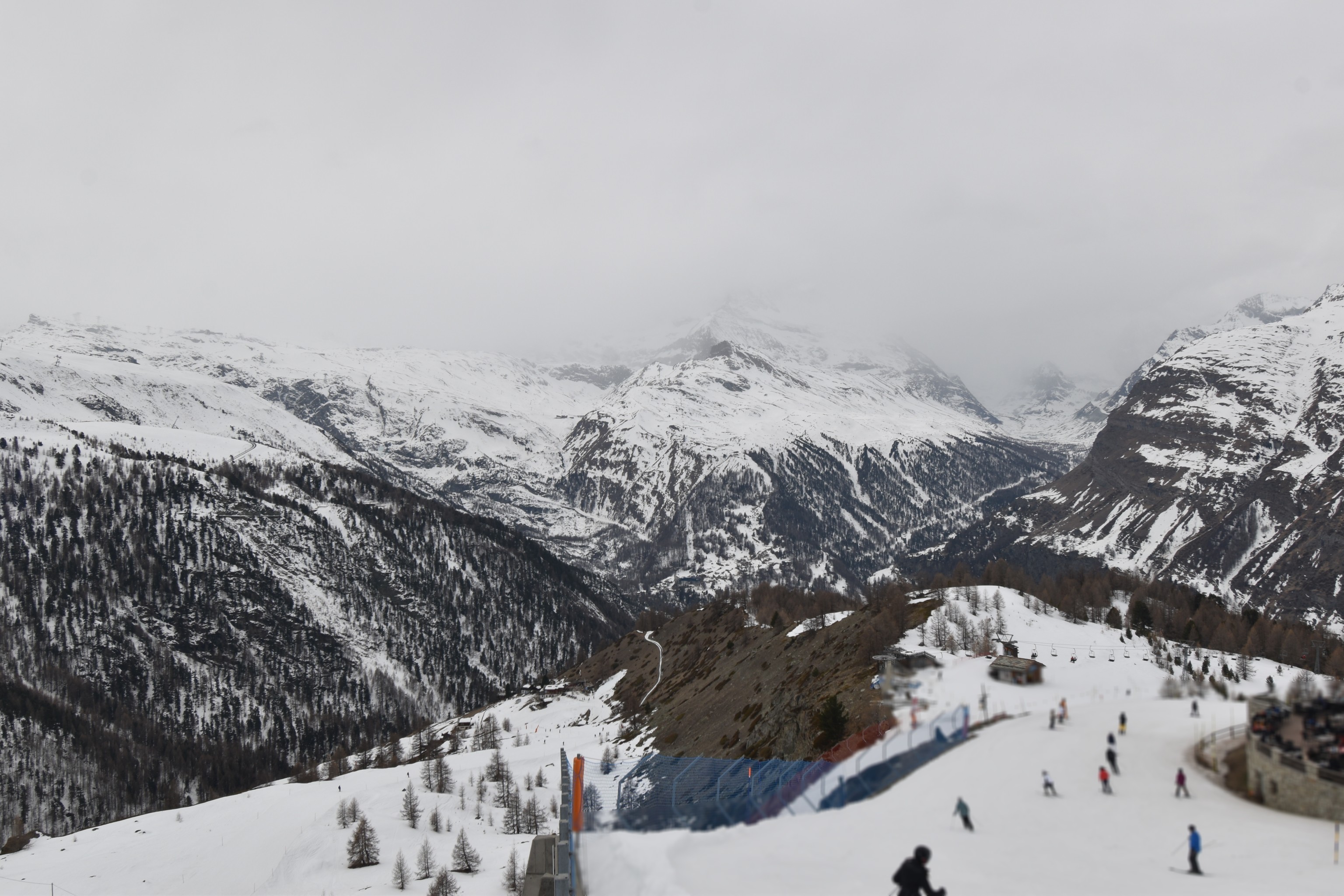 Archiv Foto Webcam Zermatt - Sunnega