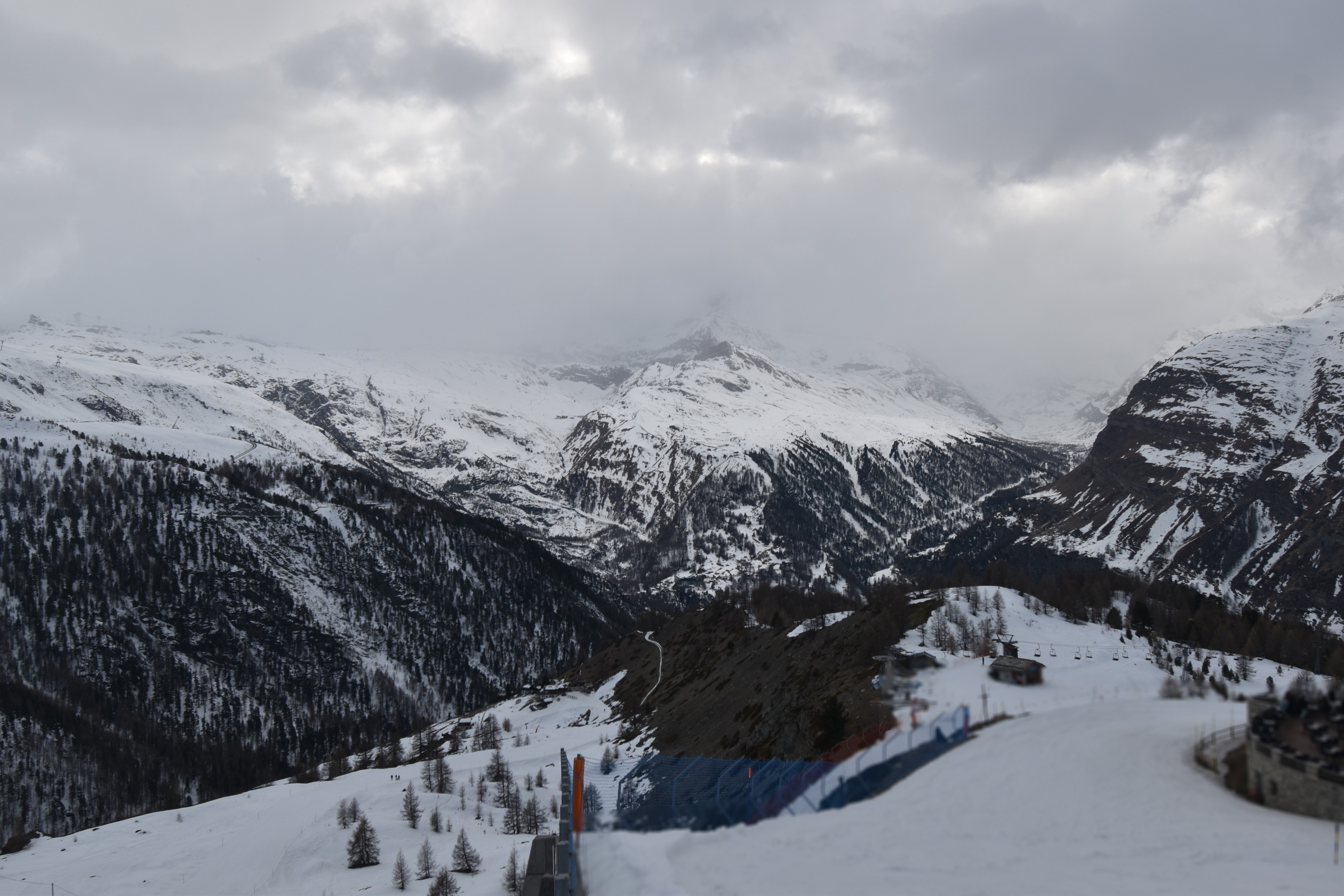 Archiv Foto Webcam Zermatt - Sunnega