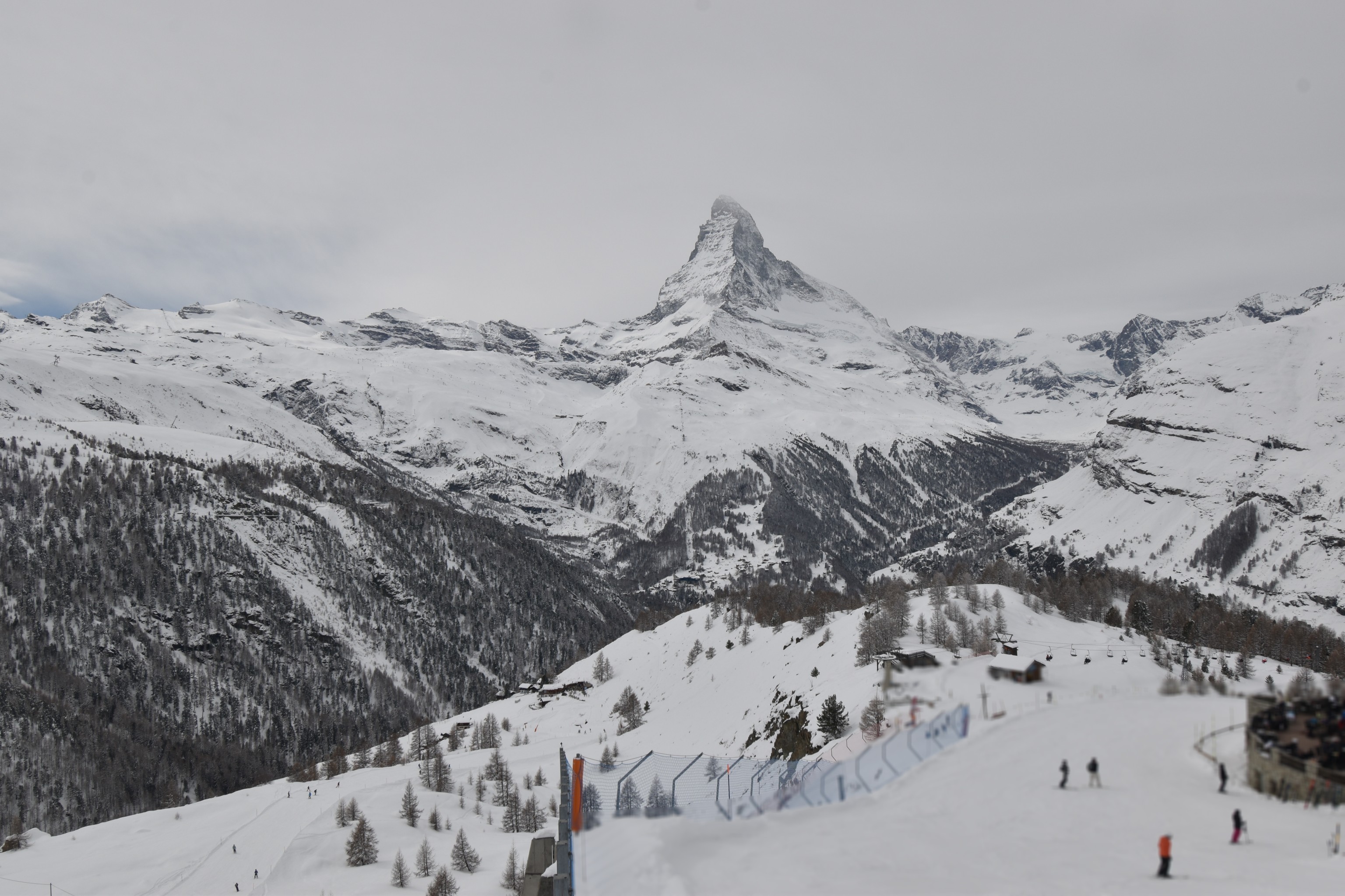 Archiv Foto Webcam Zermatt - Sunnega