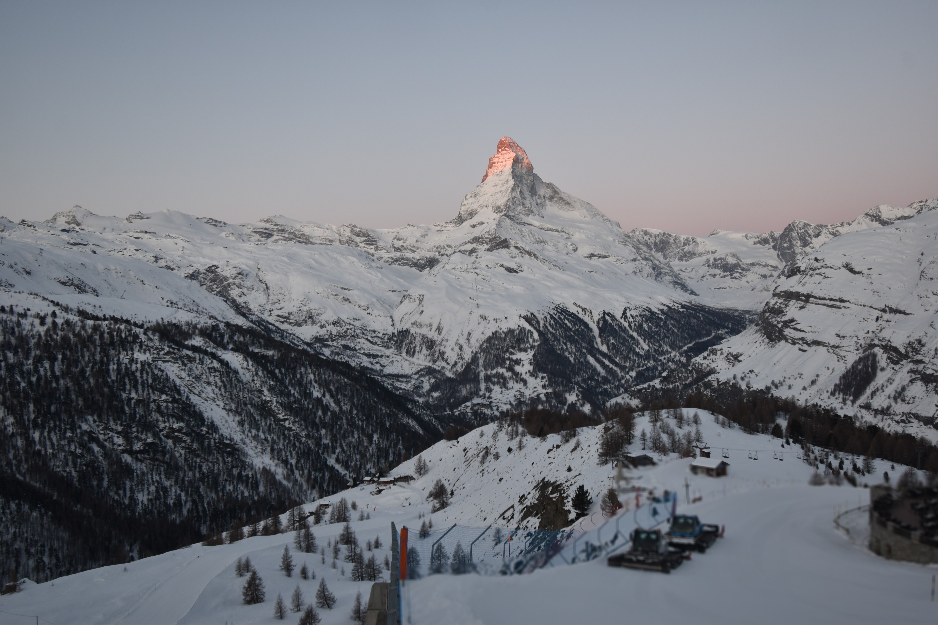 Archiv Foto Webcam Zermatt - Sunnega