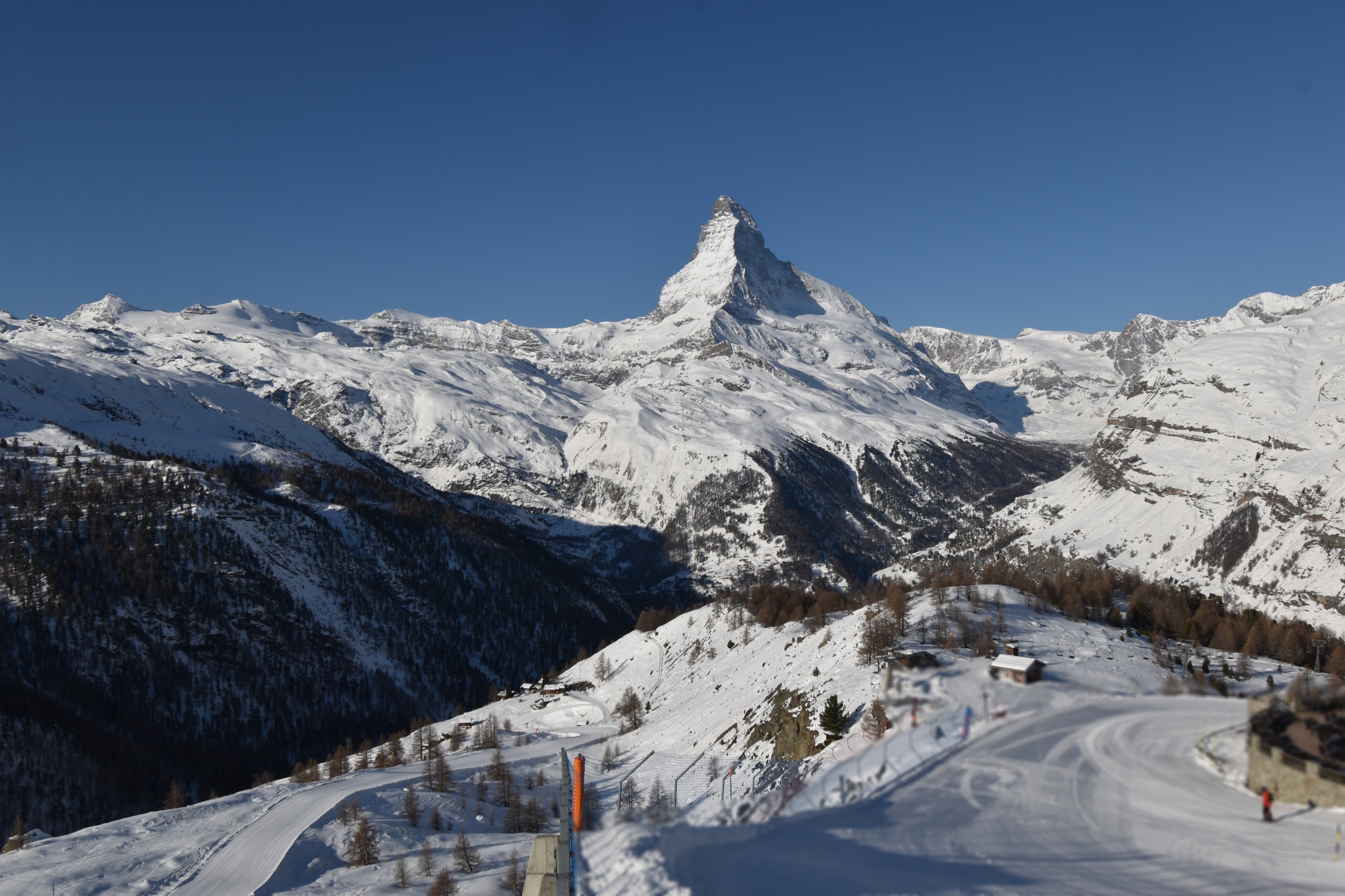 Archiv Foto Webcam Zermatt - Sunnega