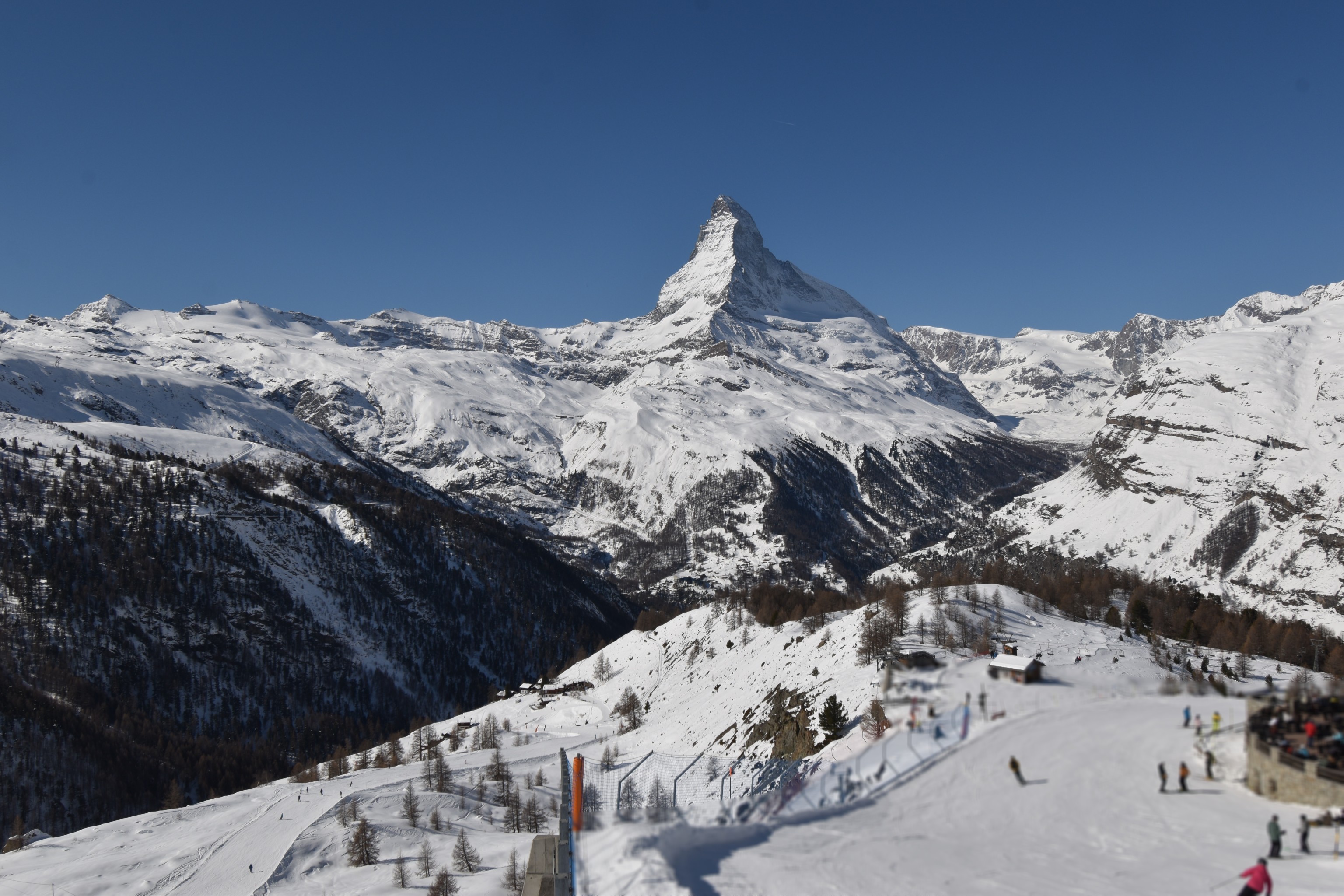 Archiv Foto Webcam Zermatt - Sunnega