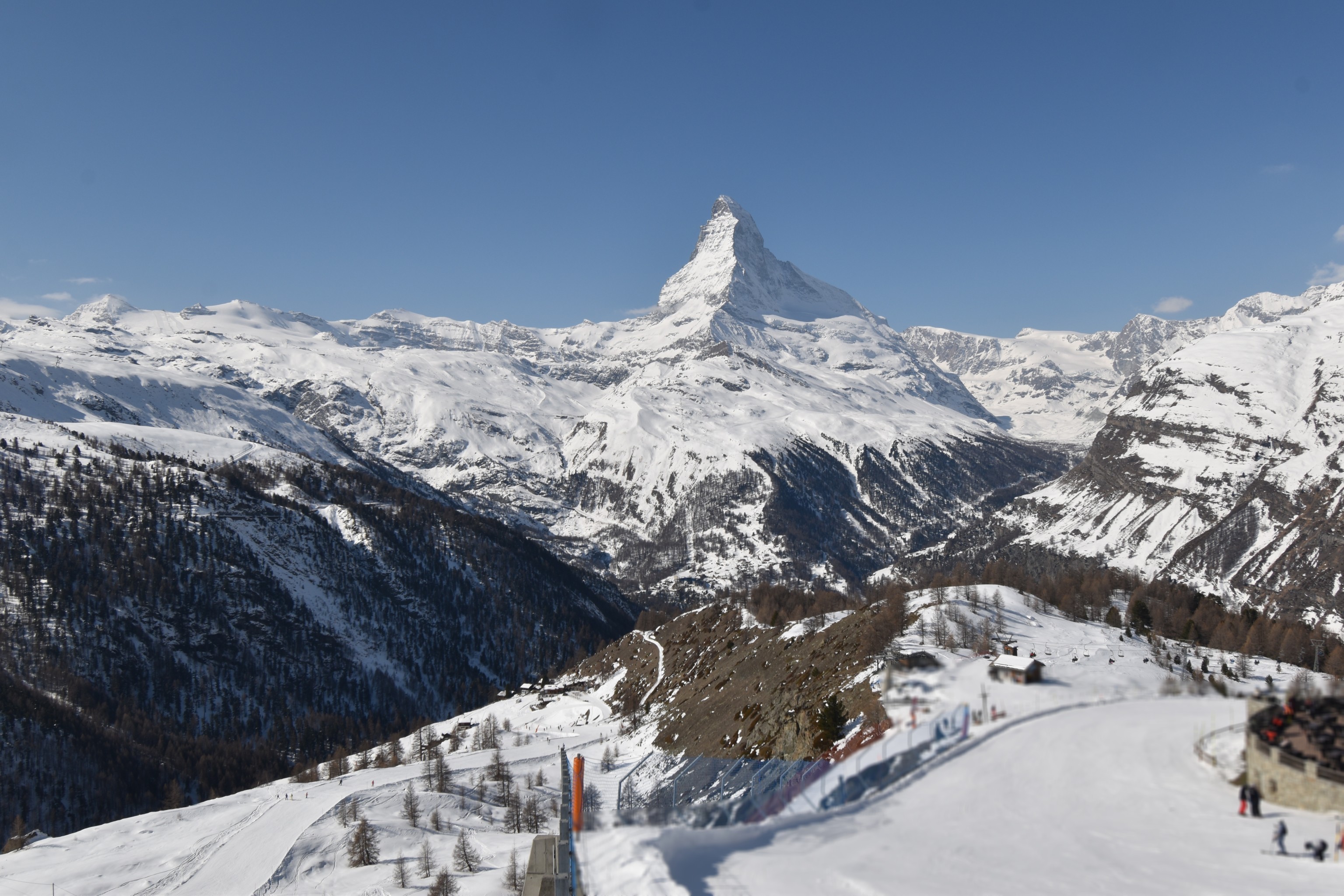 Archiv Foto Webcam Zermatt - Sunnega