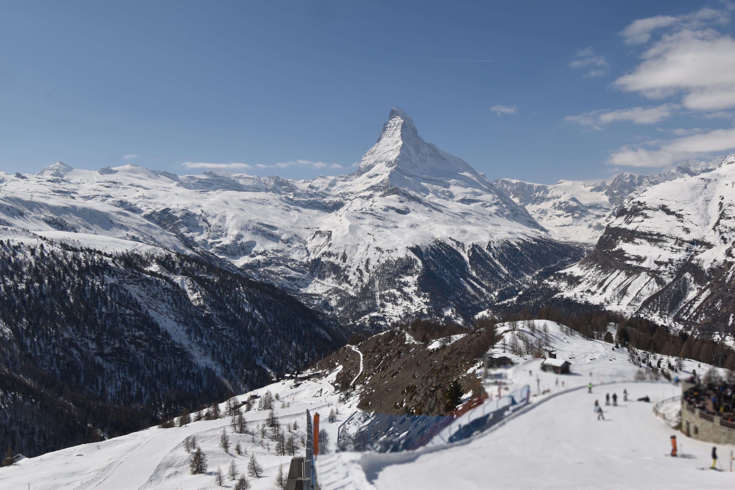 Archiv Foto Webcam Zermatt - Sunnega