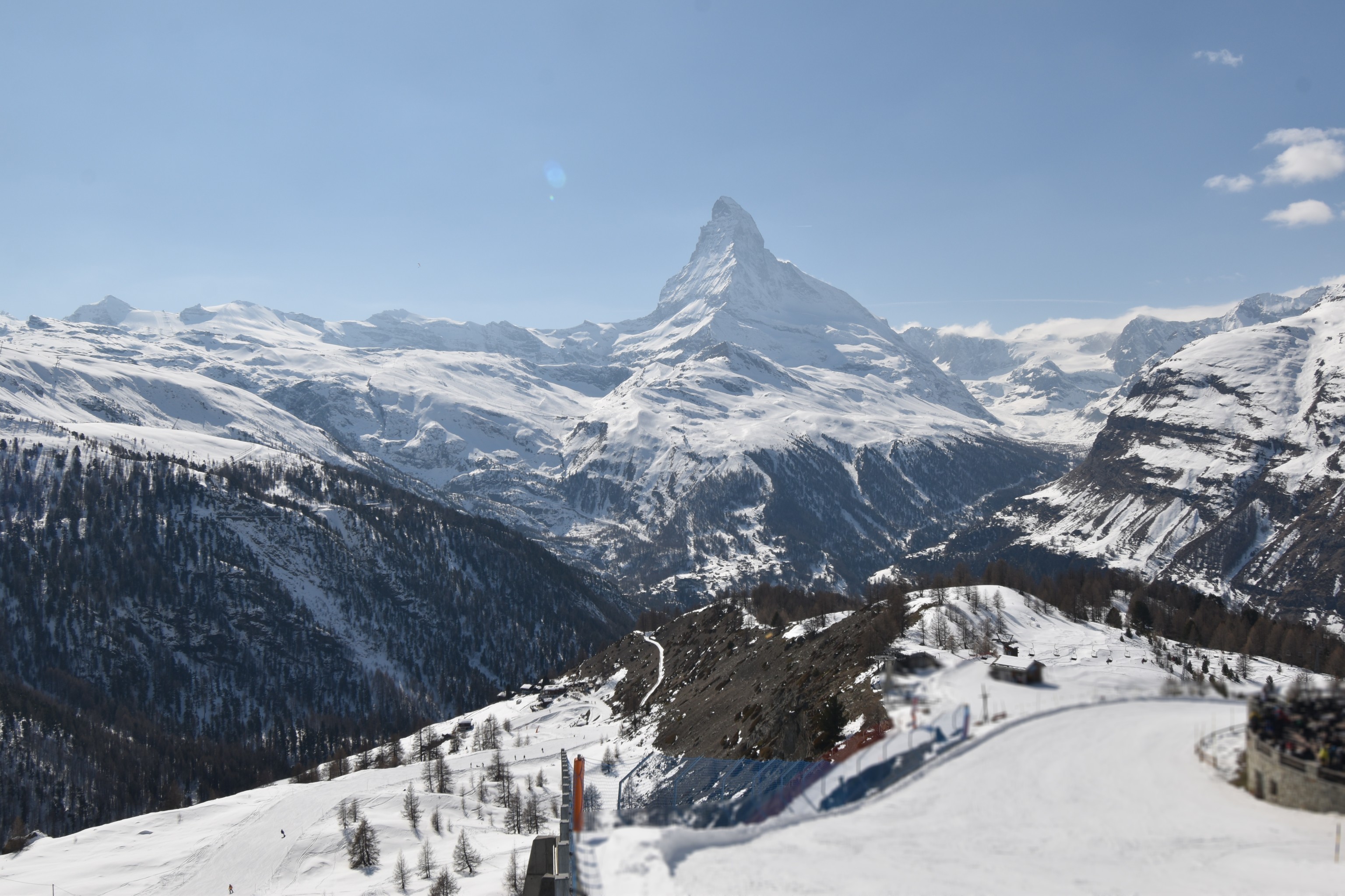 Archiv Foto Webcam Zermatt - Sunnega