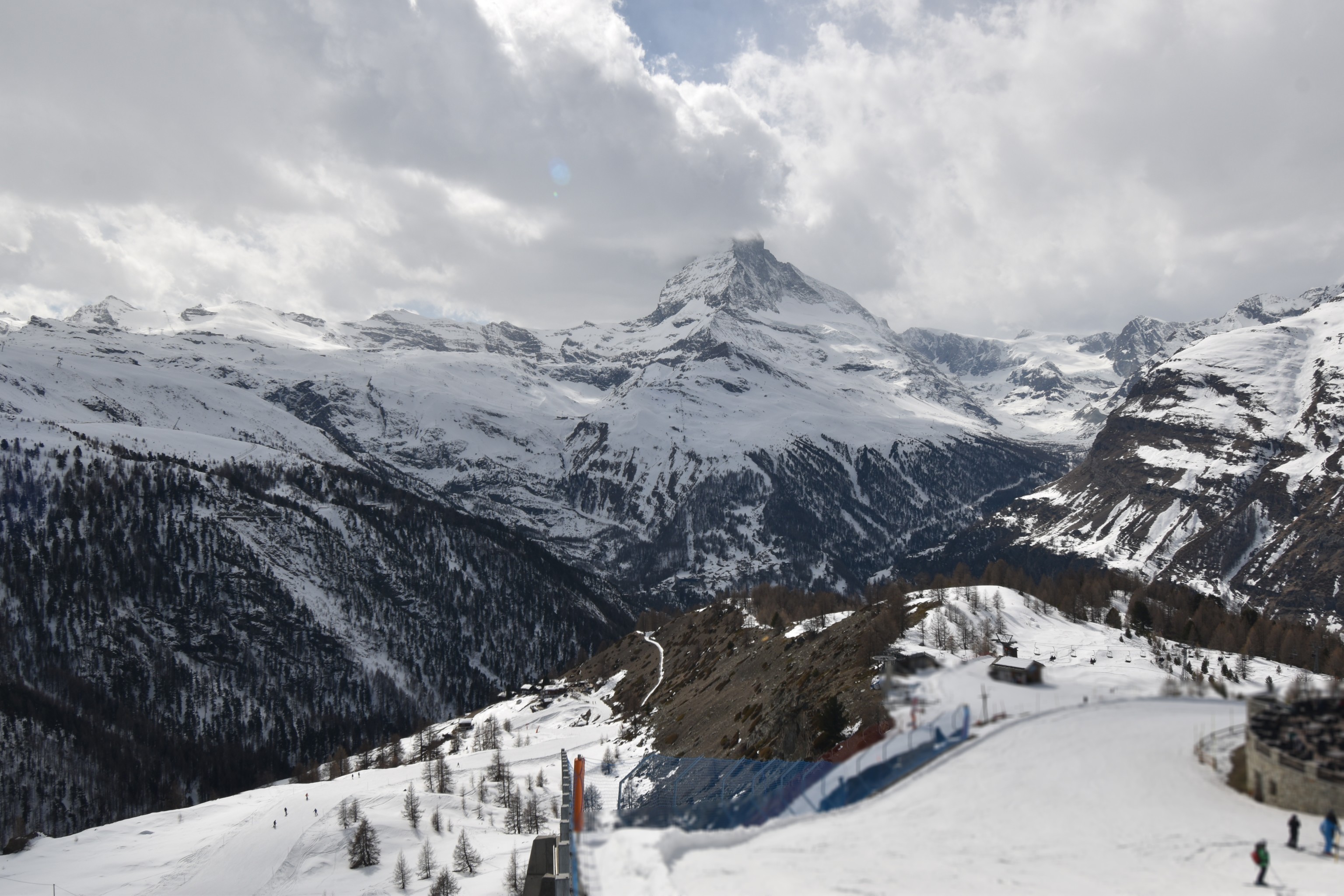 Archiv Foto Webcam Zermatt - Sunnega