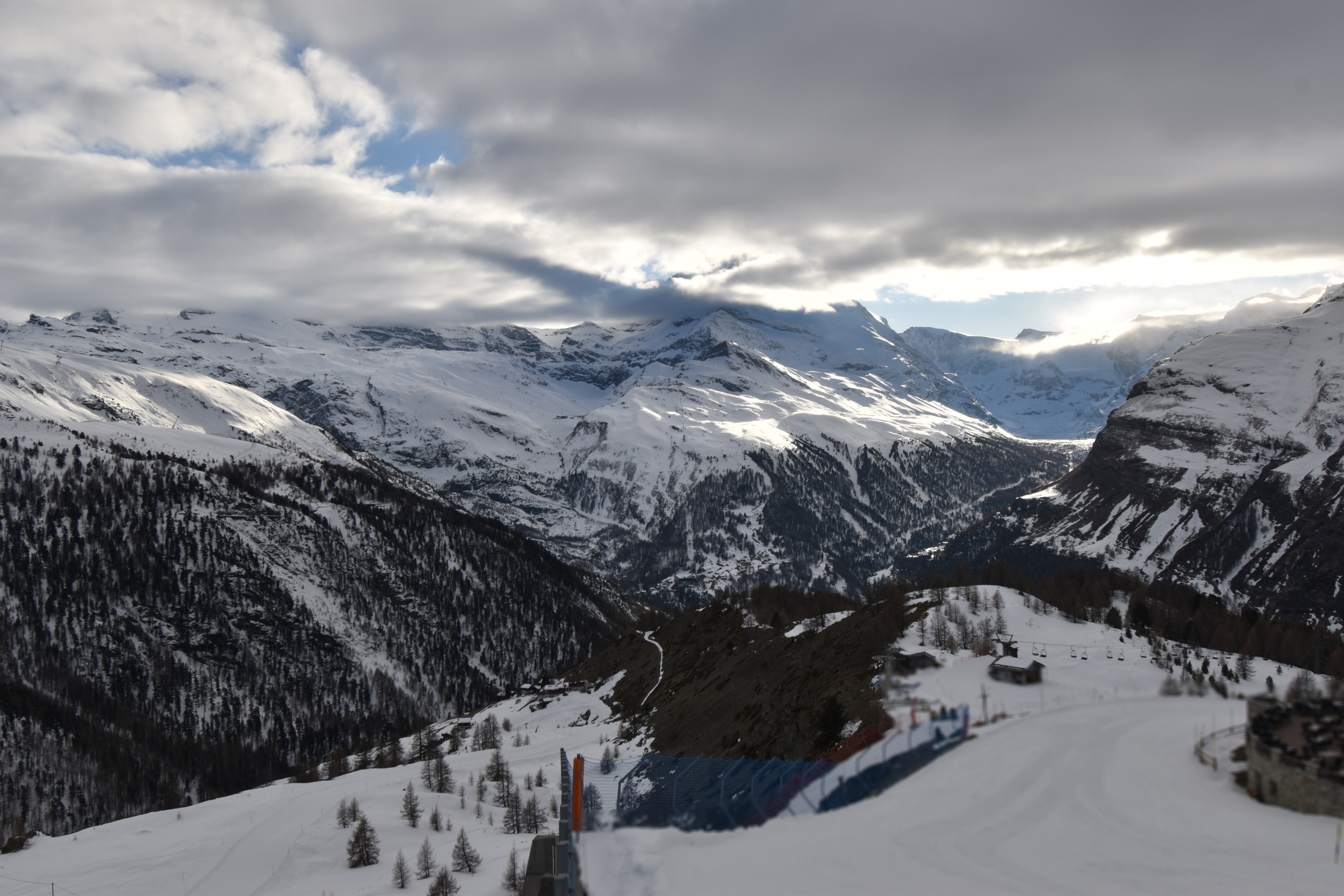 Archiv Foto Webcam Zermatt - Sunnega