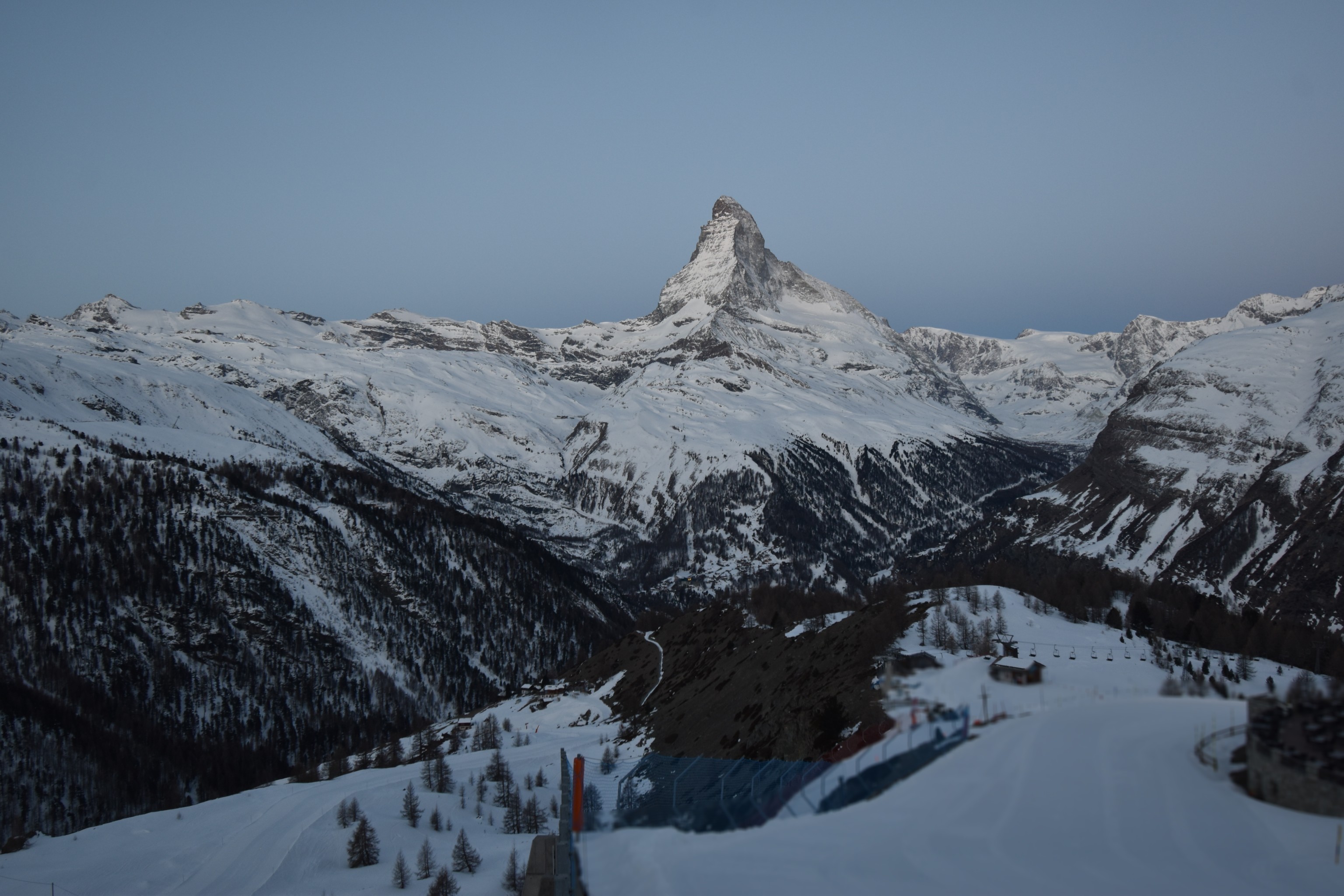 Archiv Foto Webcam Zermatt - Sunnega