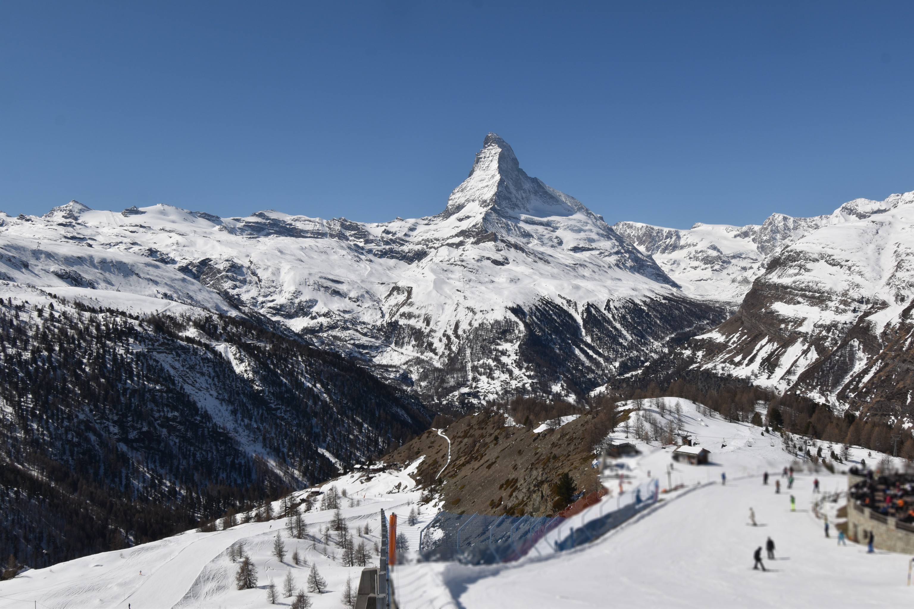 Archiv Foto Webcam Zermatt - Sunnega
