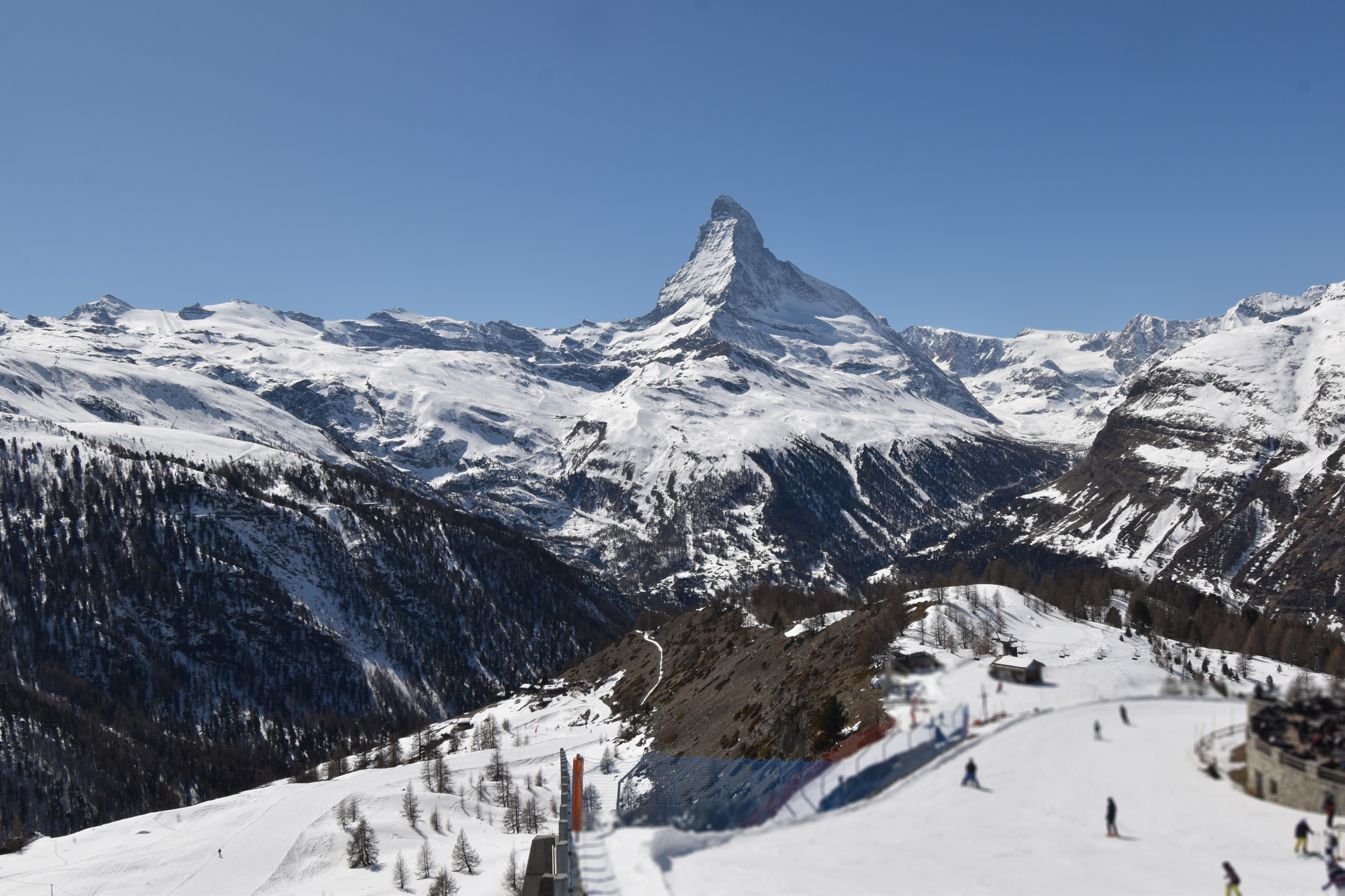 Archiv Foto Webcam Zermatt - Sunnega