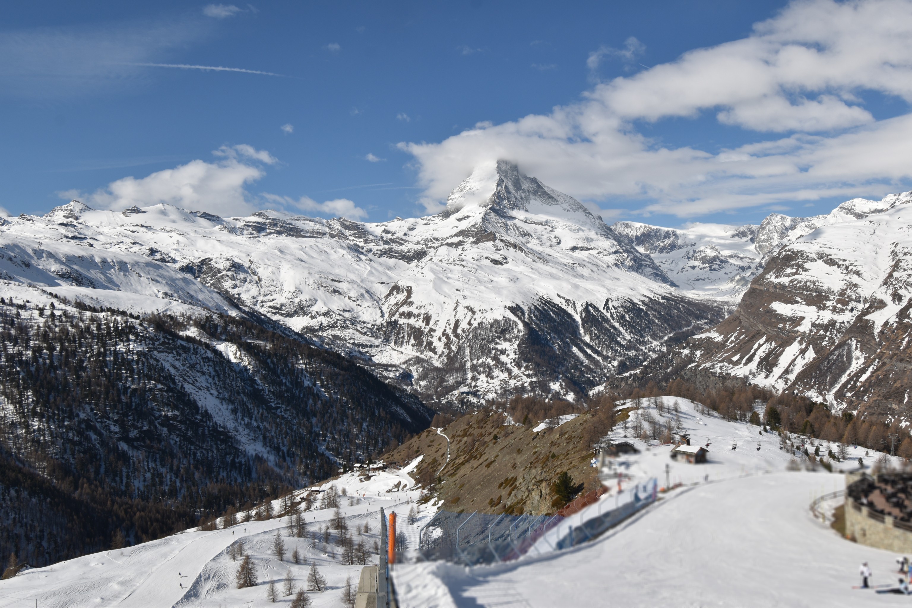 Archiv Foto Webcam Zermatt - Sunnega