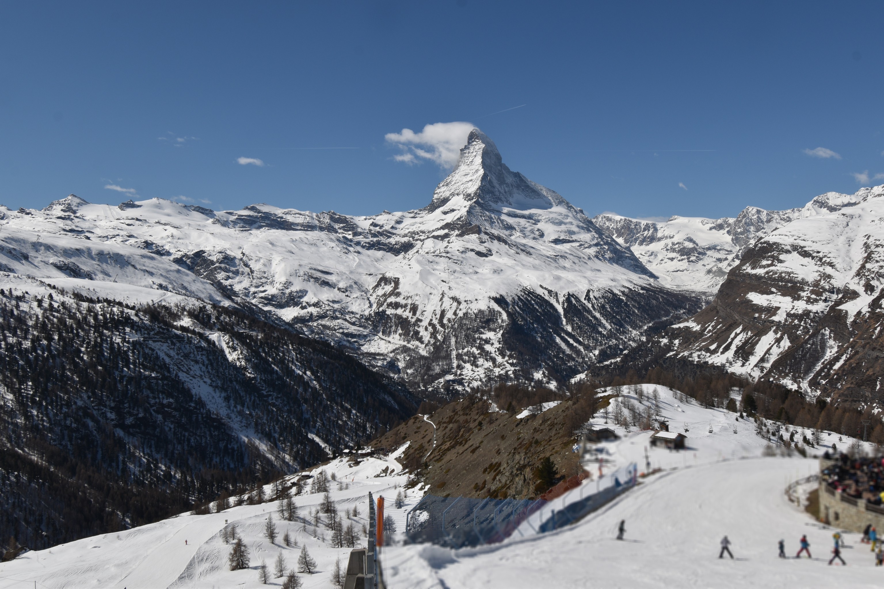 Archiv Foto Webcam Zermatt - Sunnega