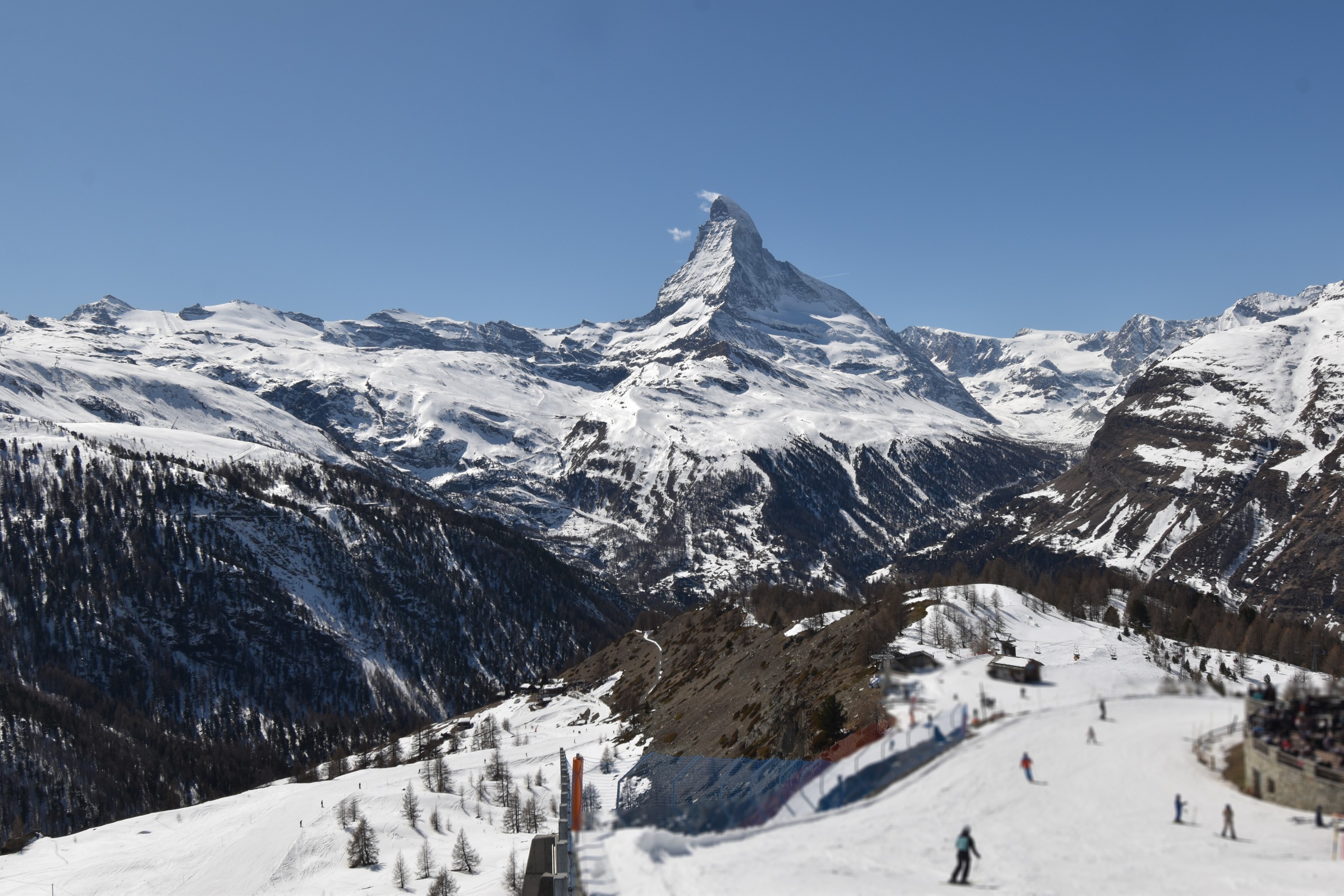 Archiv Foto Webcam Zermatt - Sunnega