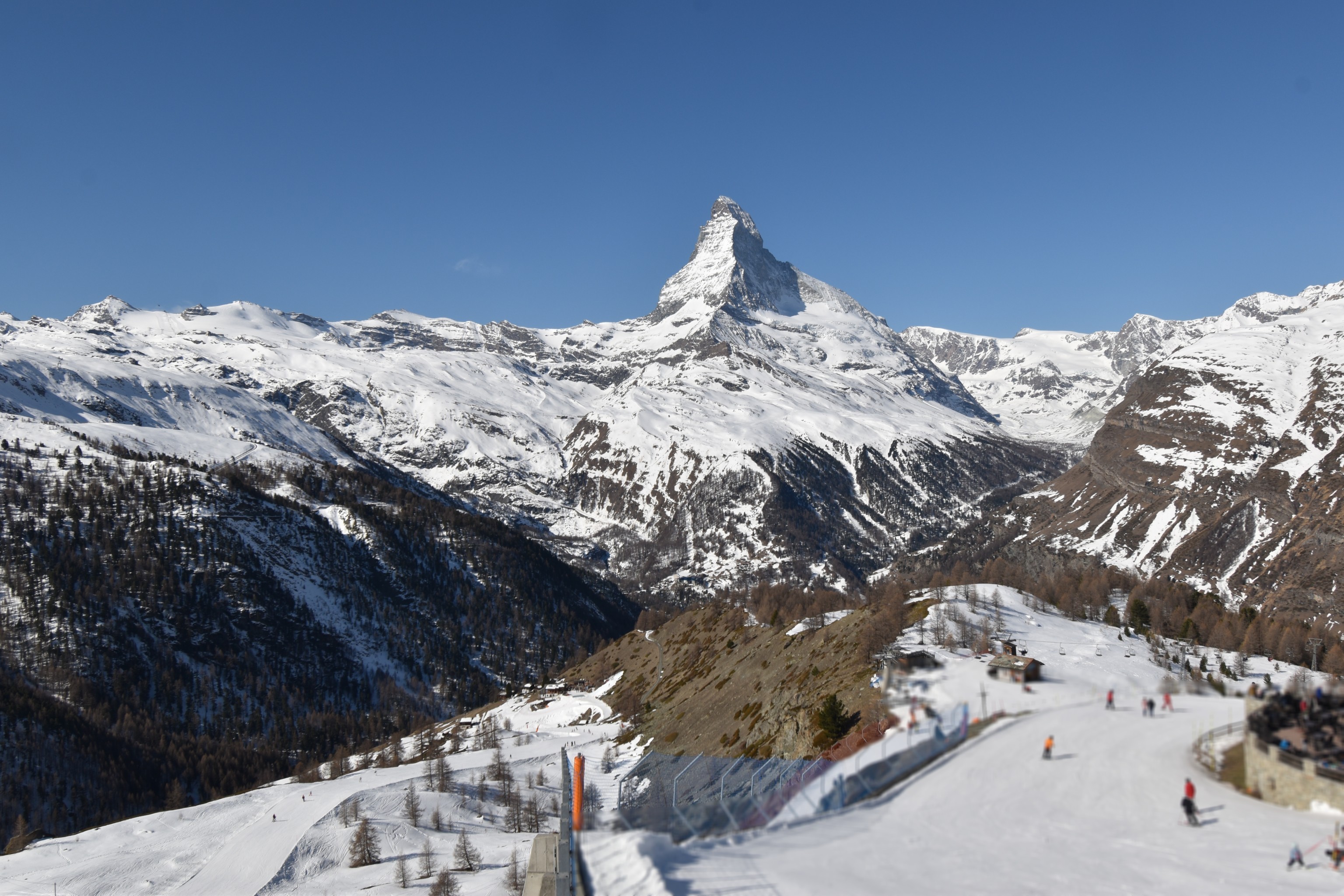 Archiv Foto Webcam Zermatt - Sunnega