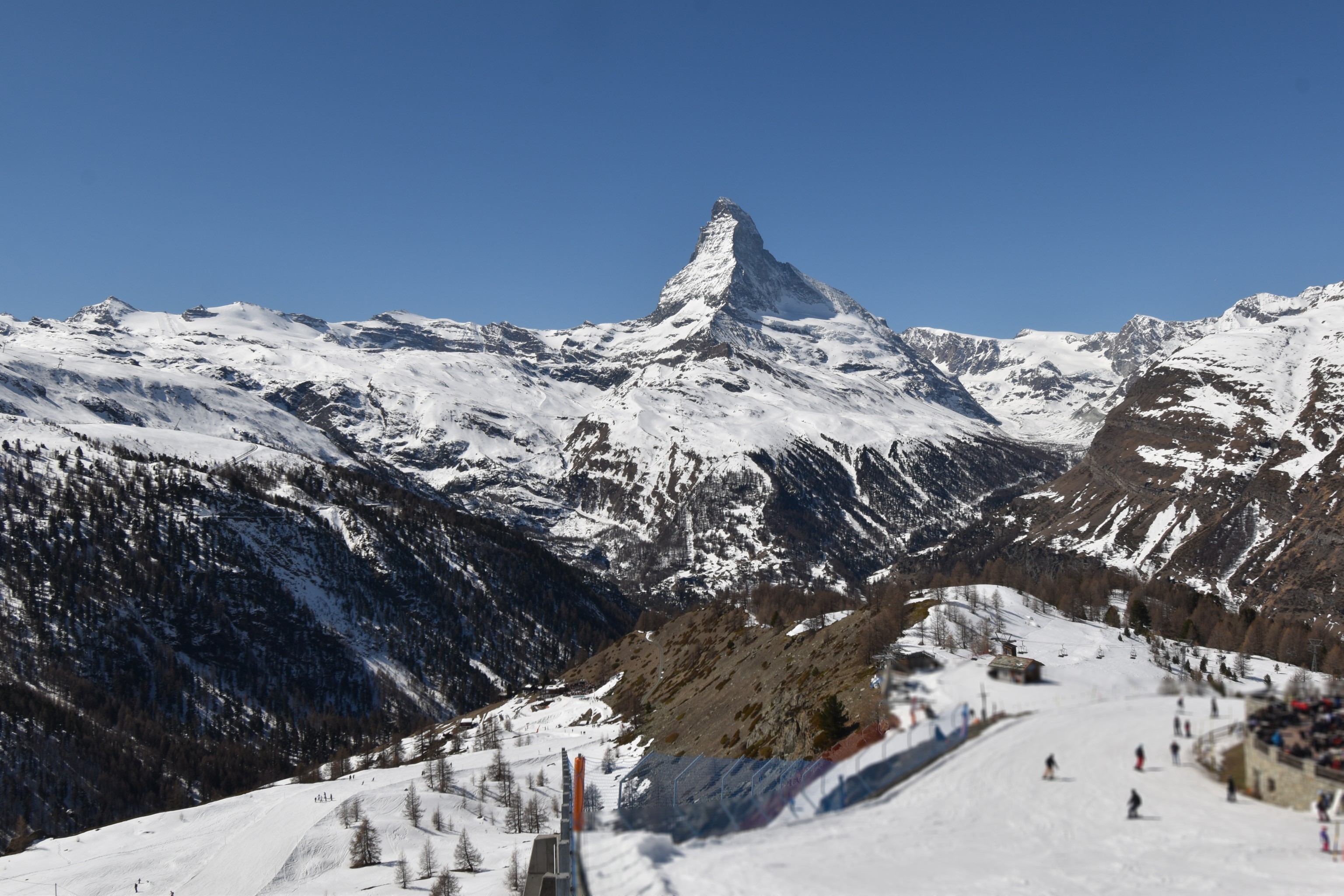 Archiv Foto Webcam Zermatt - Sunnega