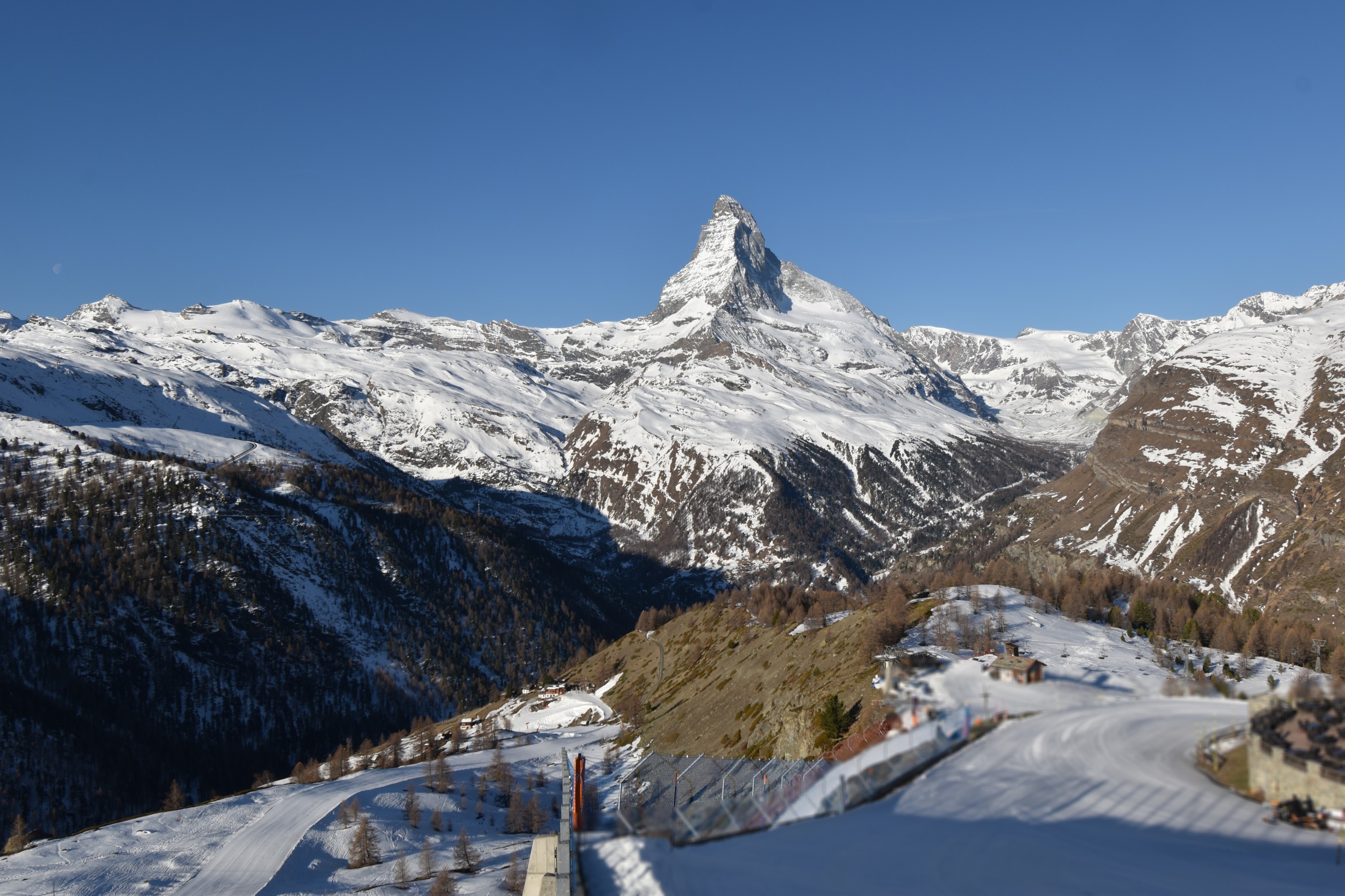 Archiv Foto Webcam Zermatt - Sunnega