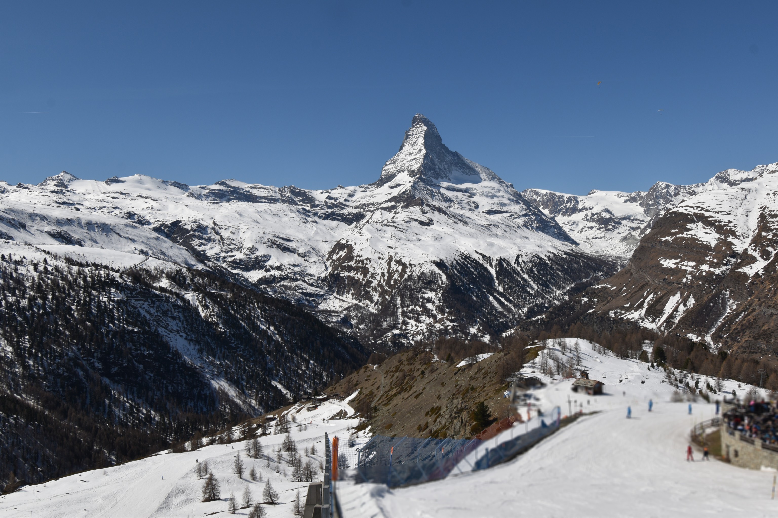 Archiv Foto Webcam Zermatt - Sunnega