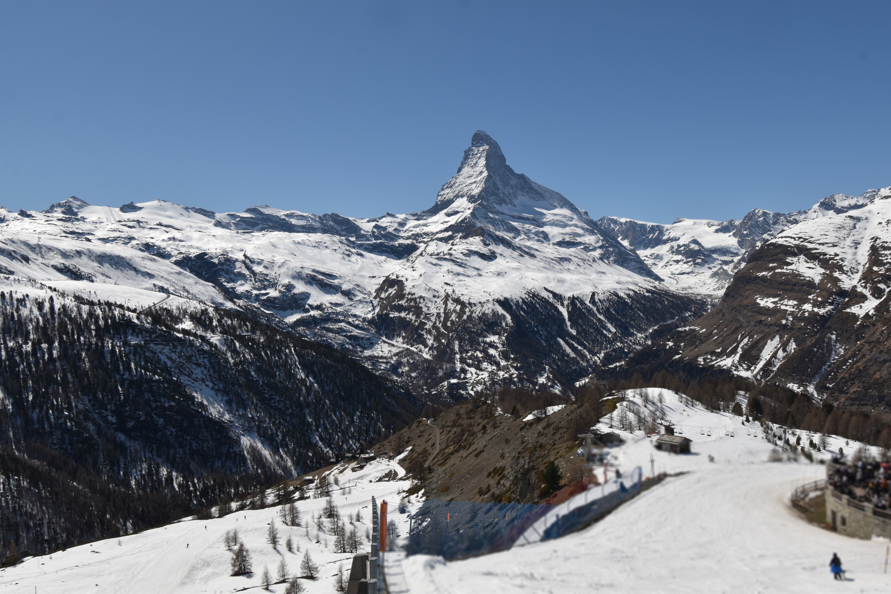 Archiv Foto Webcam Zermatt - Sunnega