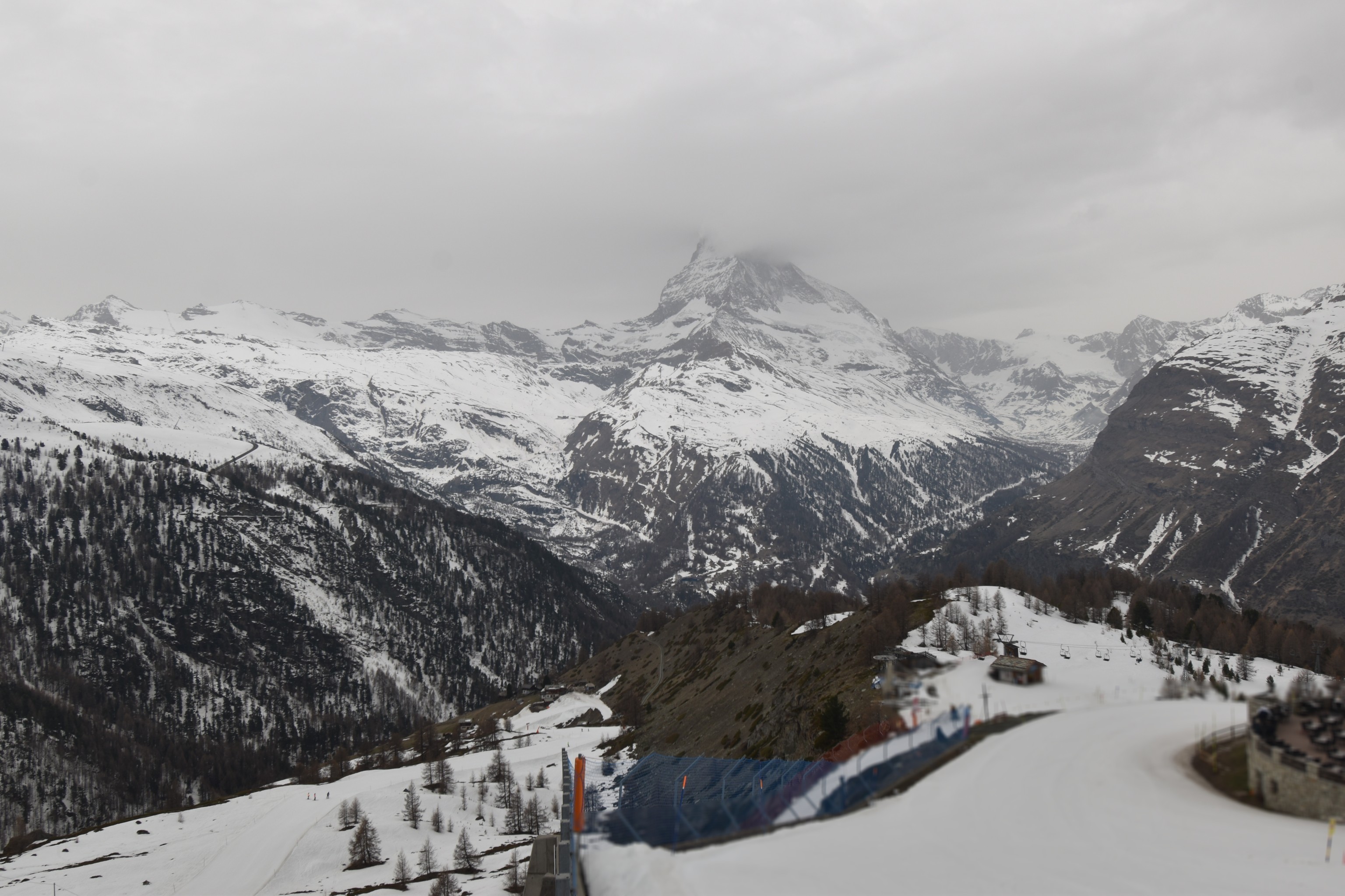 Archiv Foto Webcam Zermatt - Sunnega