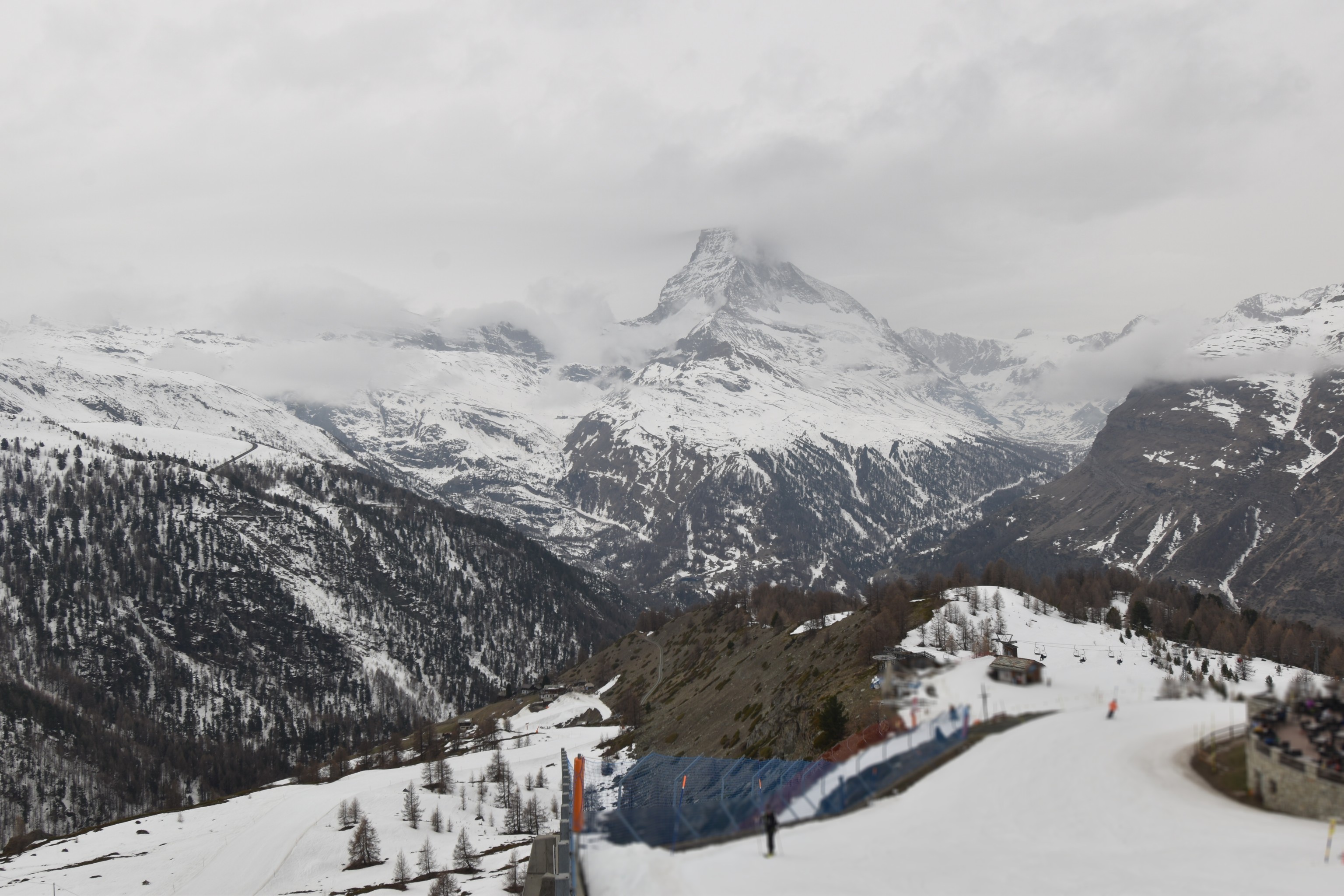 Archiv Foto Webcam Zermatt - Sunnega