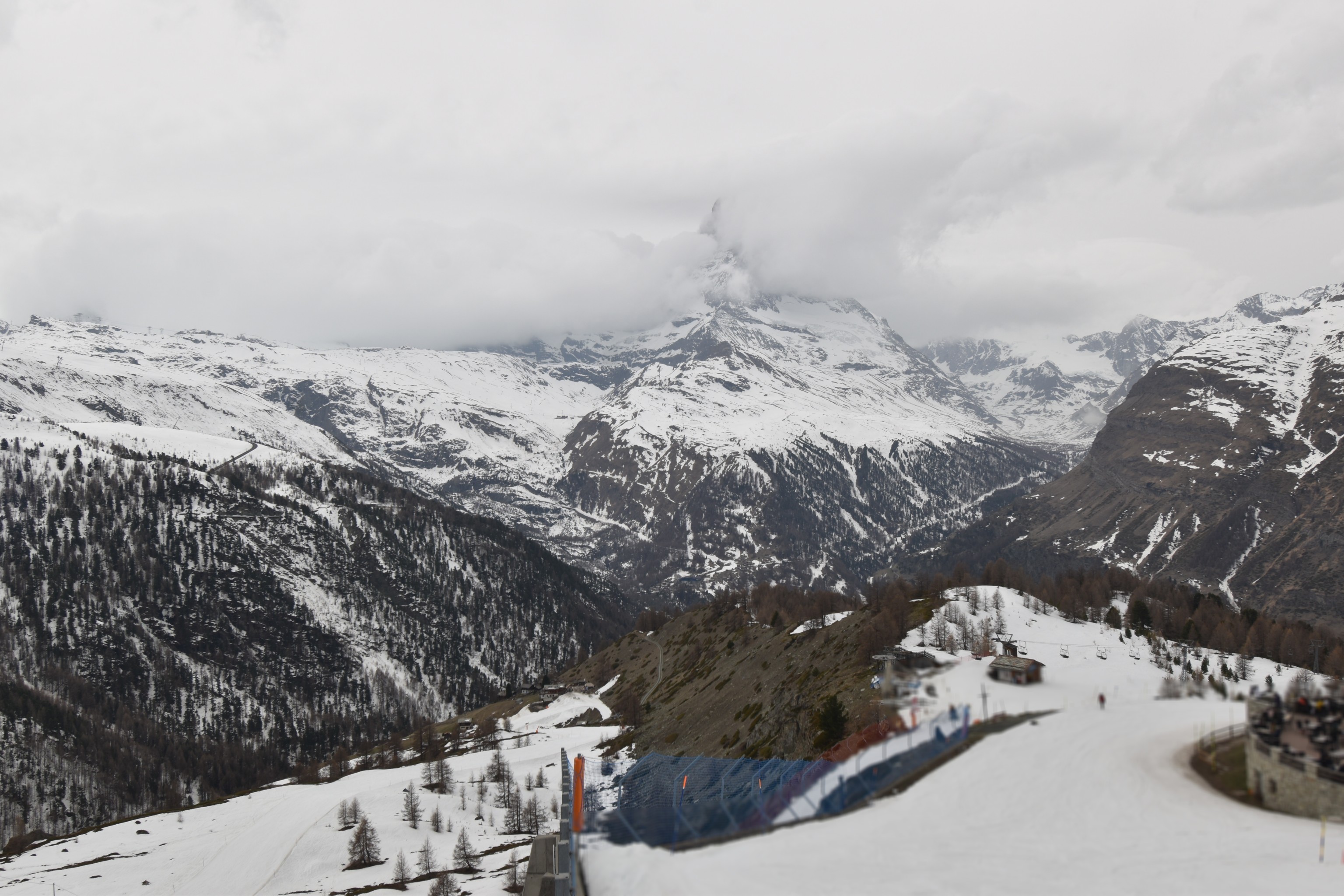 Archiv Foto Webcam Zermatt - Sunnega