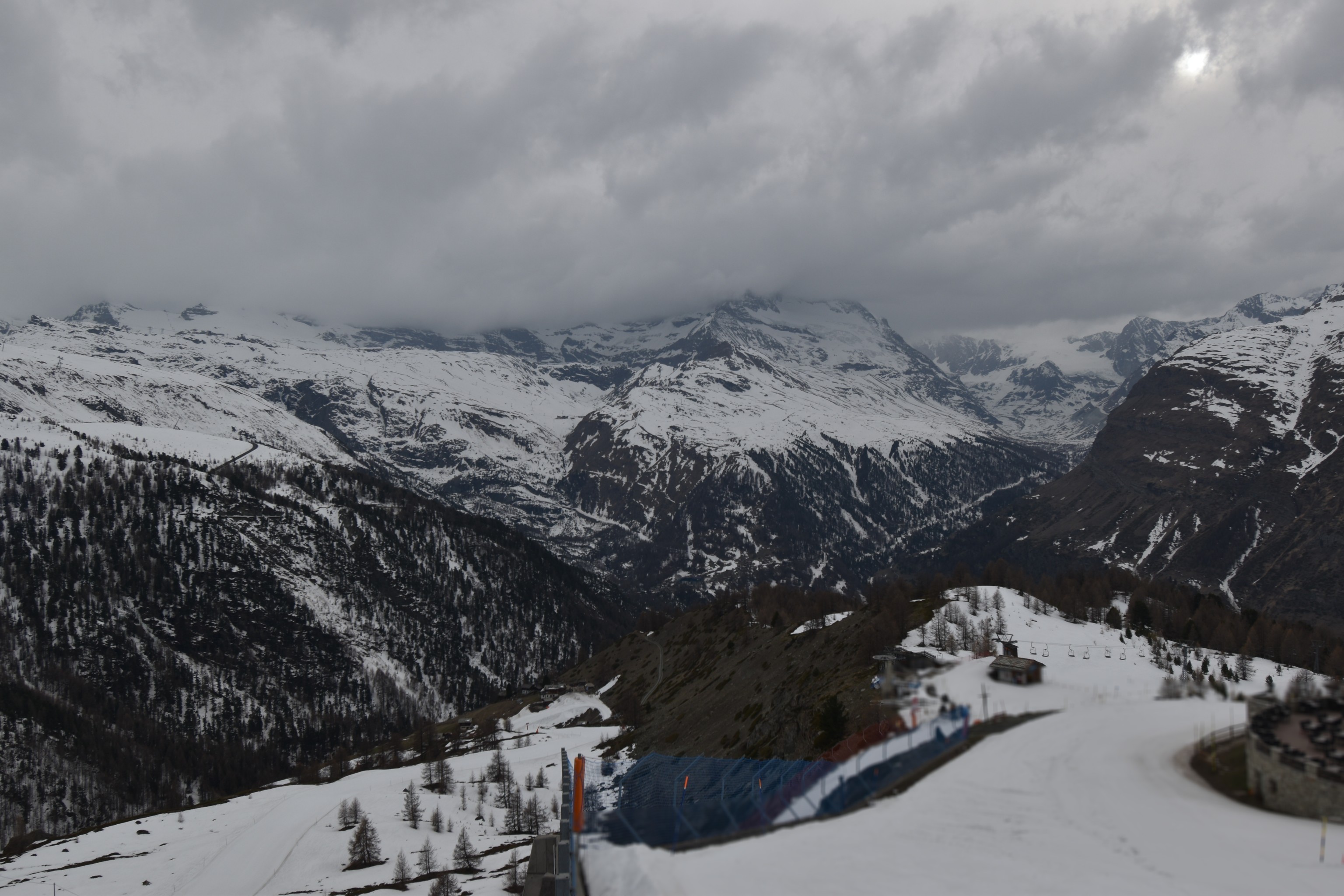 Archiv Foto Webcam Zermatt - Sunnega